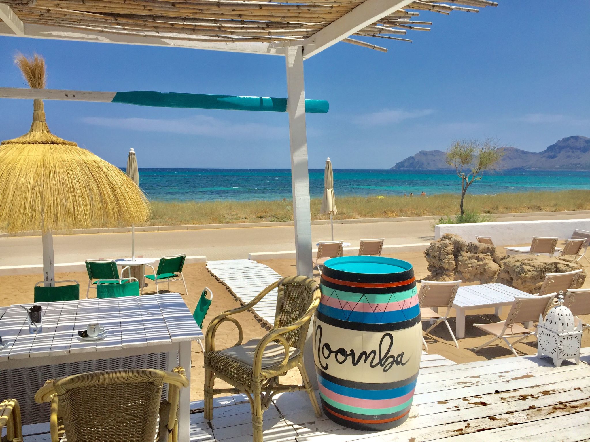 Strandvilla Beach and Ocean in Son Serra De Mari - Draußen