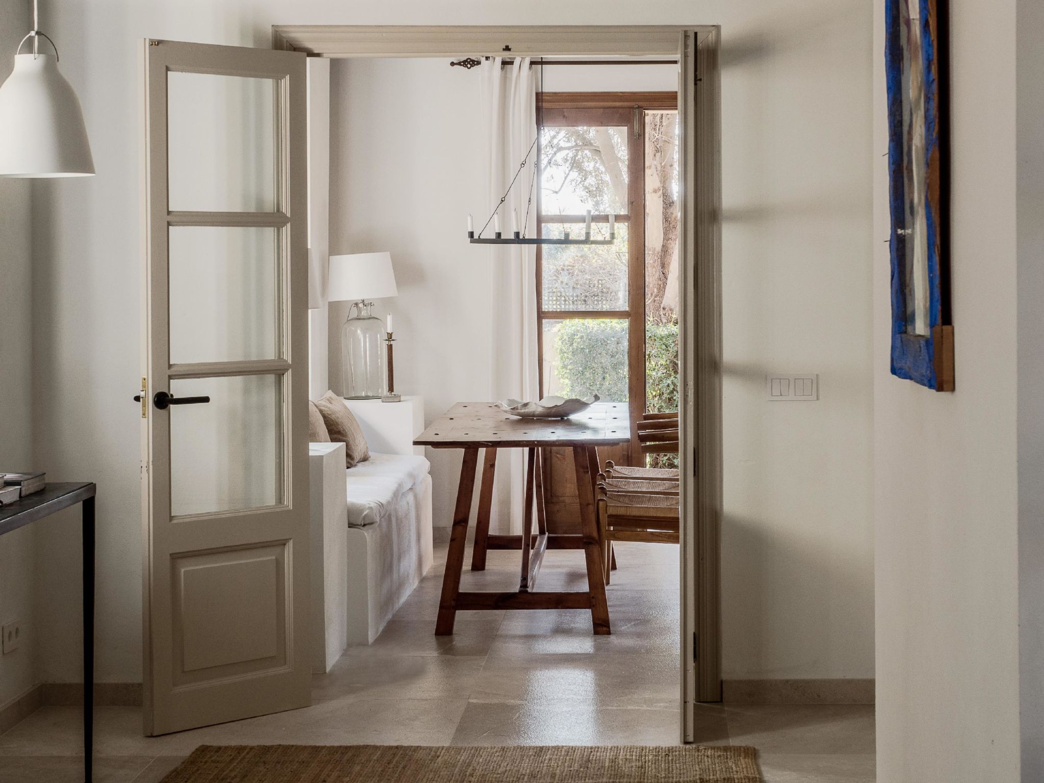 VILLA ALENAR. Espectacular villa rústica en San Marçal, Piscina Privada - WiFi - Binnen