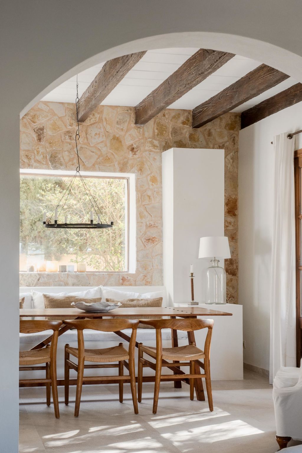 VILLA ALENAR. Espectacular villa rústica en San Marçal, Piscina Privada - WiFi - Binnen