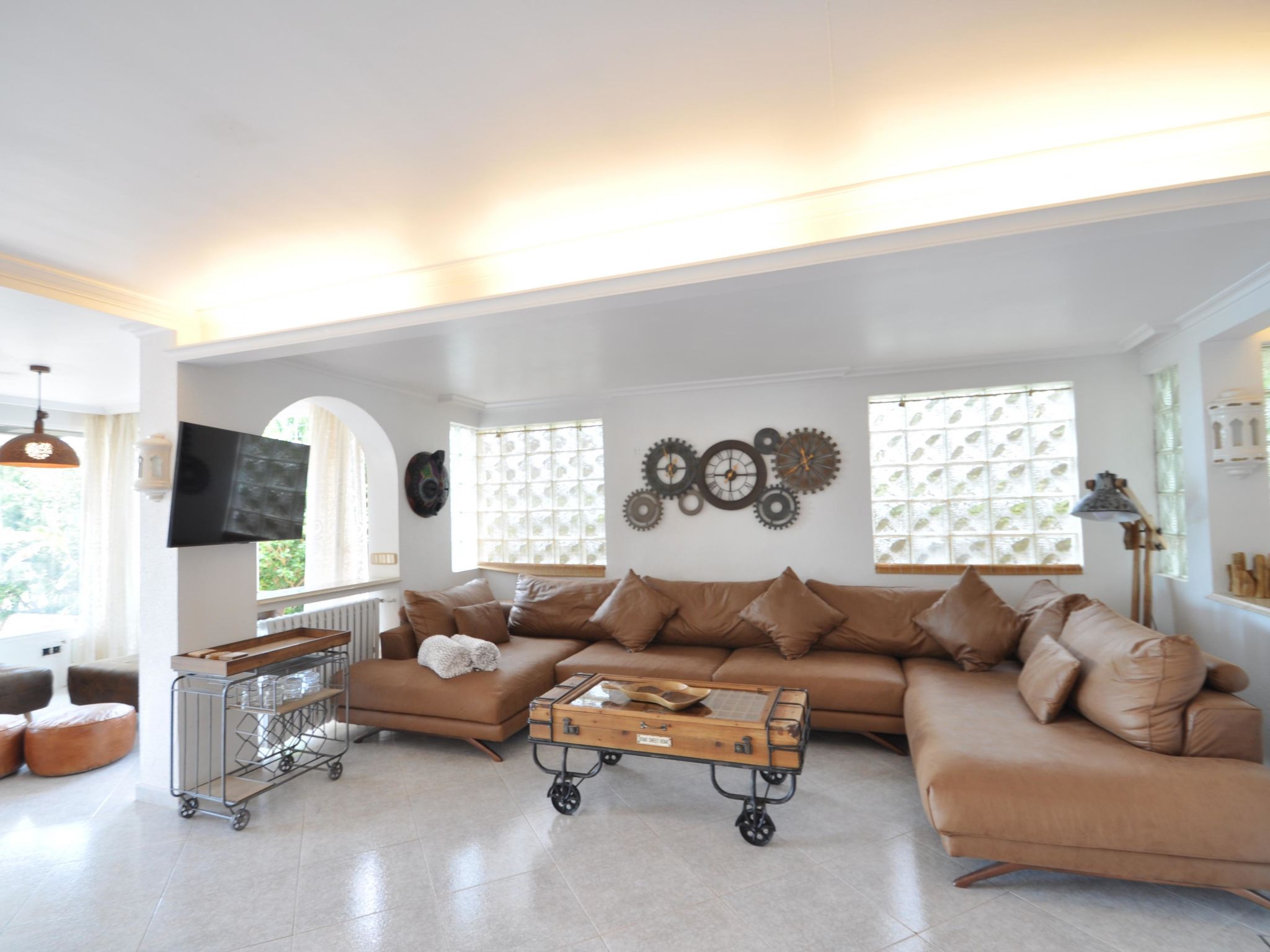 CA NA MALEN Hermosa casa para familias con gran piscina, jardín. - WiFi Gratis - Binnen