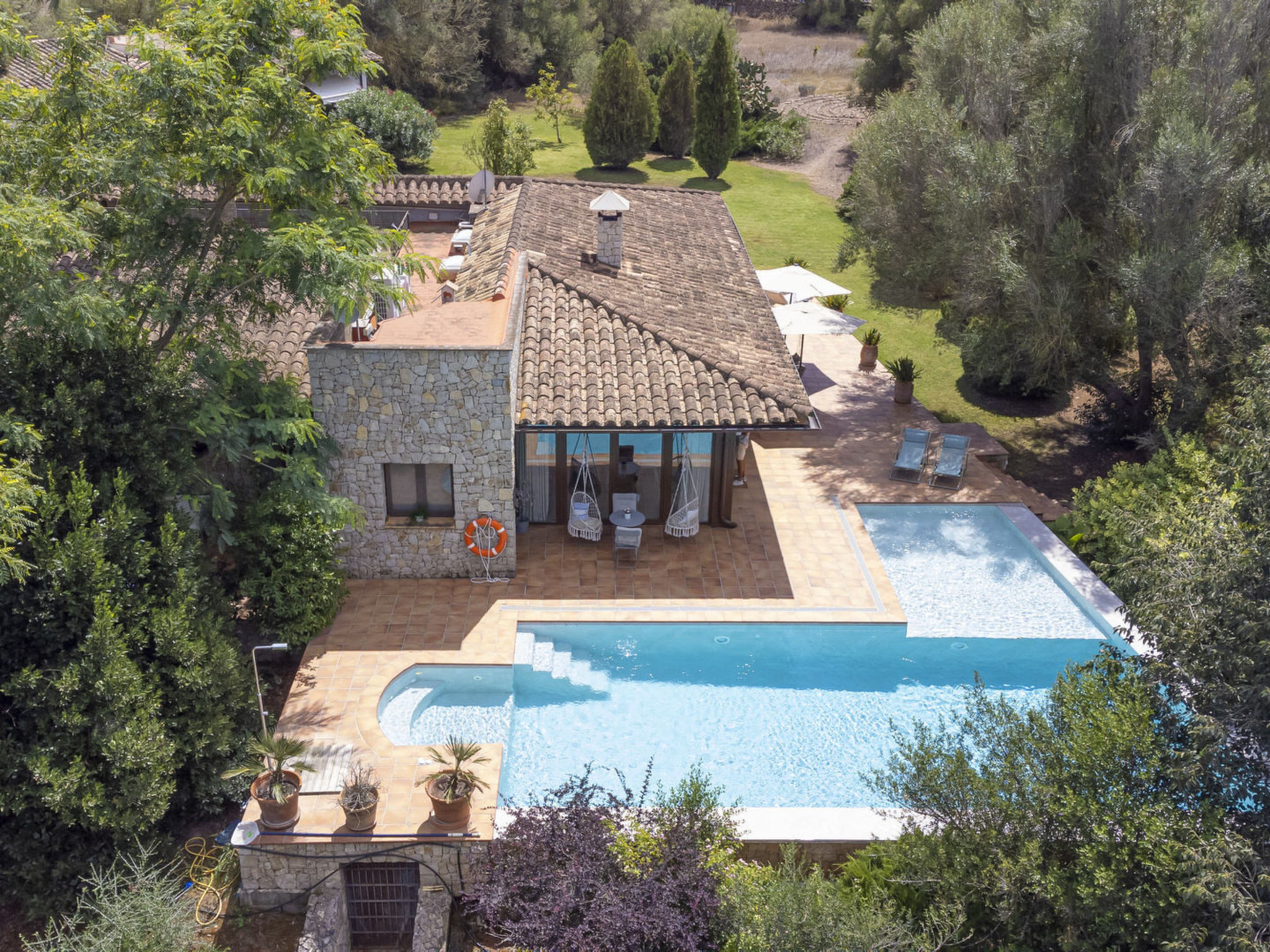 Vakantiehuis met privé zwembad in Sencelles (Spanje) voor 10 personen