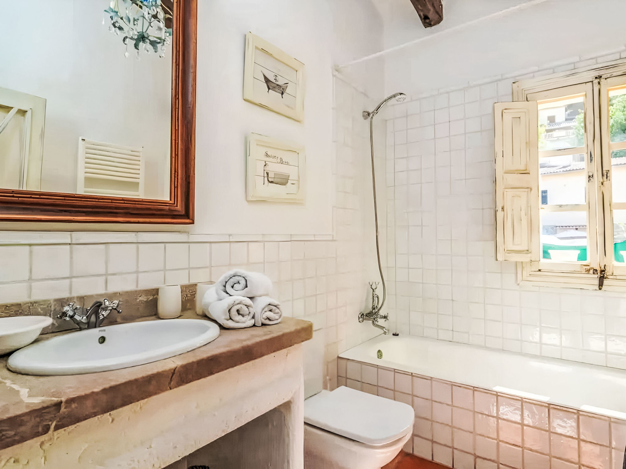 Maison Schöne Villa mit Schwimmbad in Mancor de la Vall – Salle de bains, photo 23 sur 28