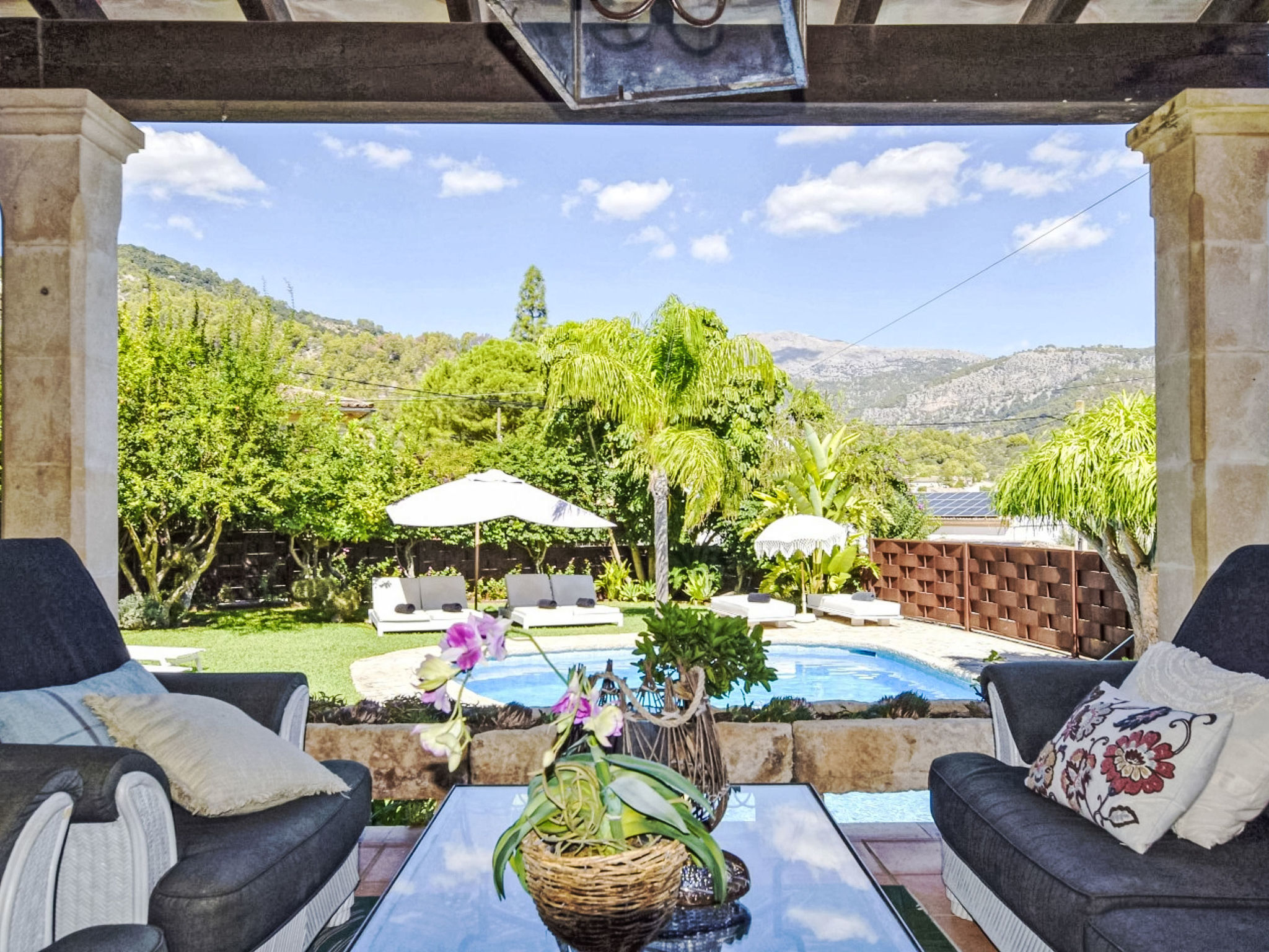 Maison Schöne Villa mit Schwimmbad in Mancor de la Vall – Séjour, photo 5 sur 28