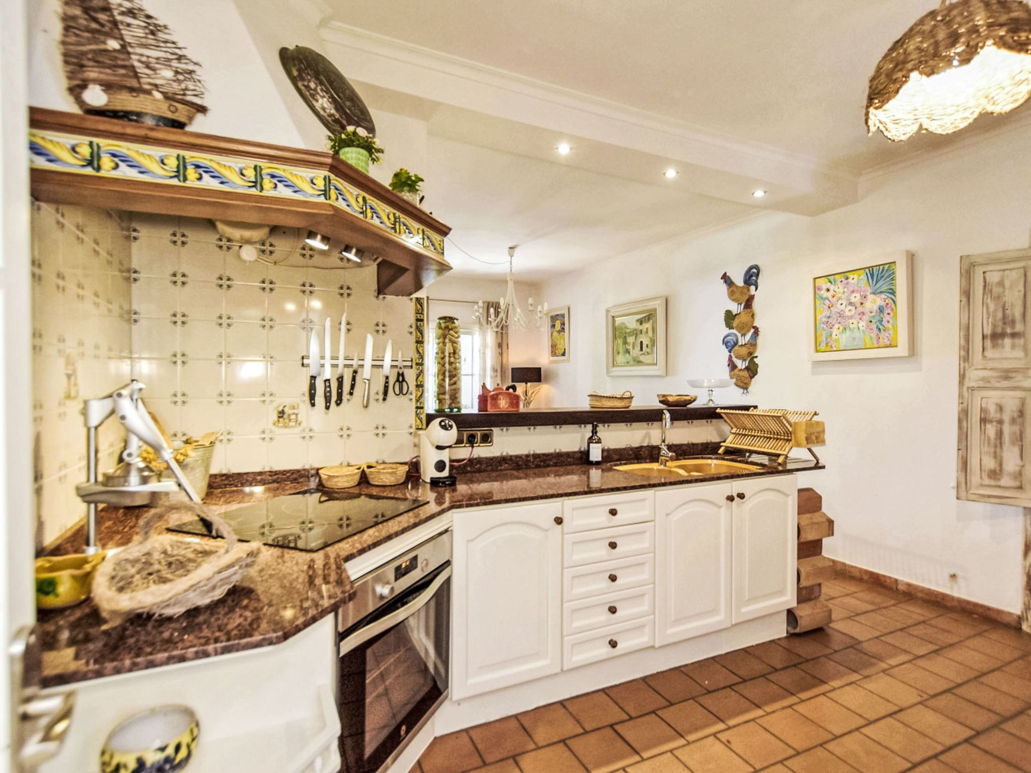 Maison Schöne Villa mit Schwimmbad in Mancor de la Vall – Cuisine et coin repas, photo 17 sur 28