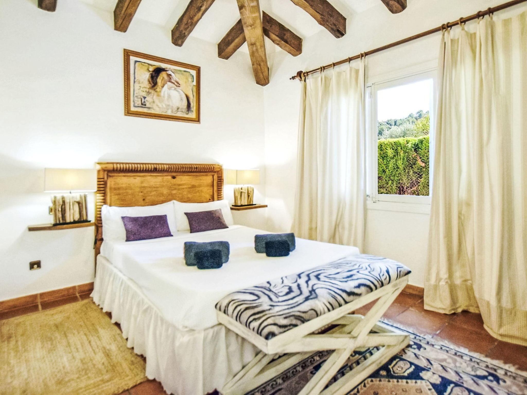 Maison Schöne Villa mit Schwimmbad in Mancor de la Vall – Chambre, photo 26 sur 28