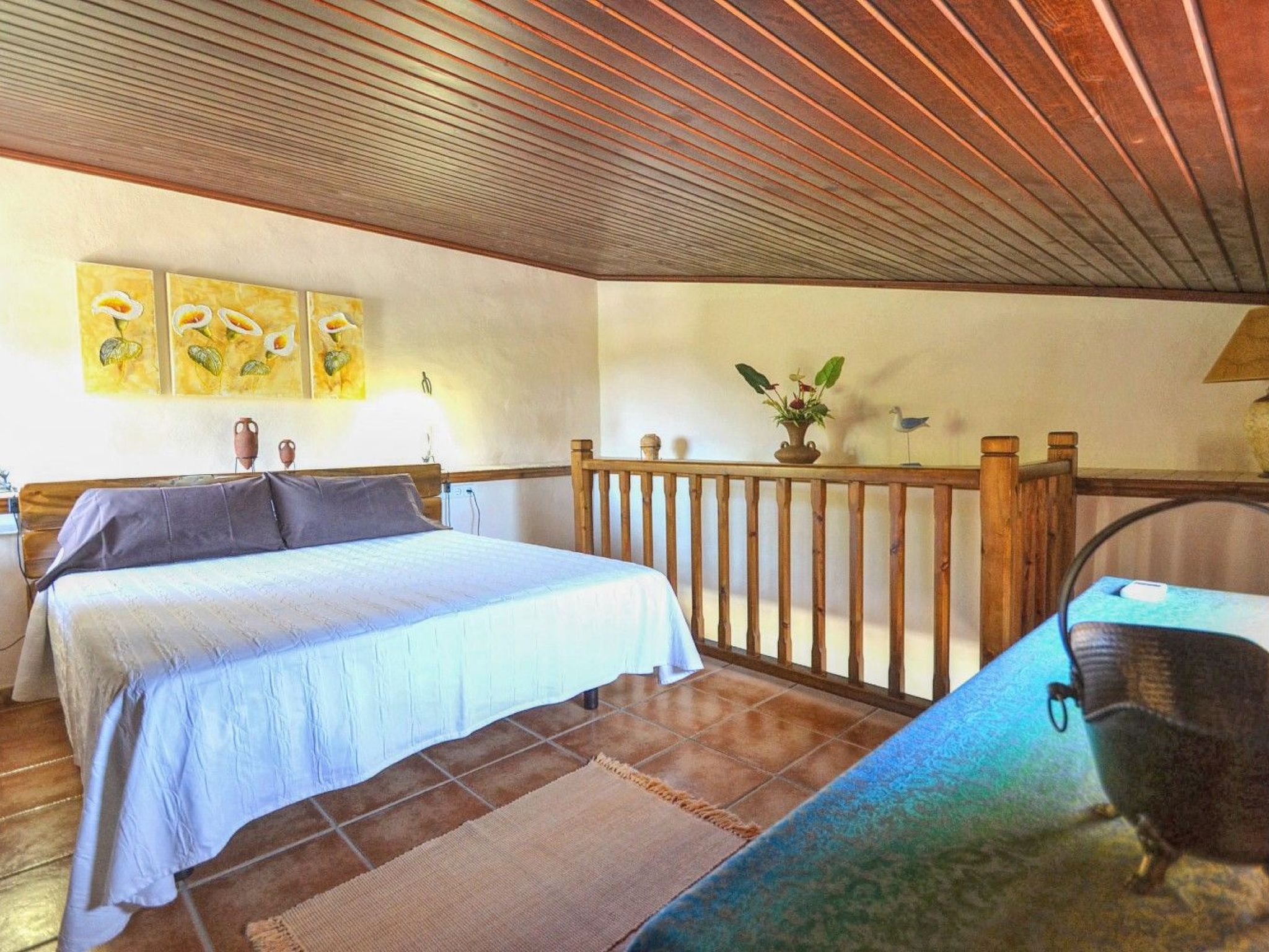 Romantisches Ferienhaus mit Jacuzzi im Freien-Drinnen