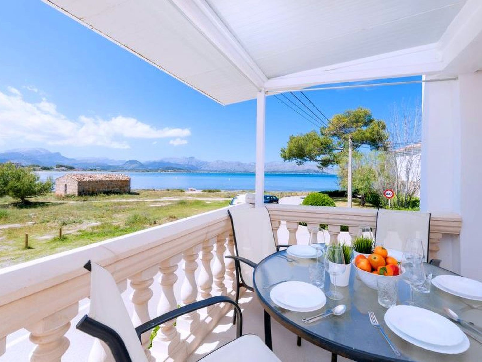 Schöne kürzlich renovierte Wohnung mit Klimaanlage und Meerblick in Barcarés-Binnen