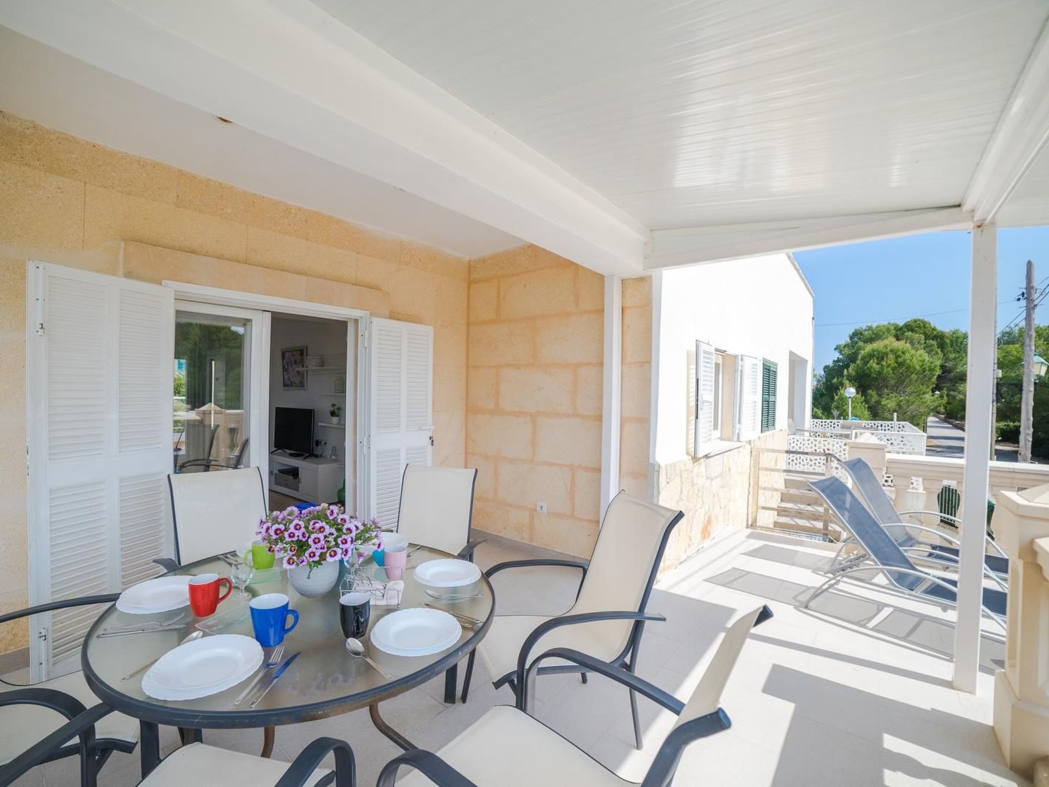Schöne kürzlich renovierte Wohnung mit Klimaanlage und Meerblick in Barcarés-Binnen