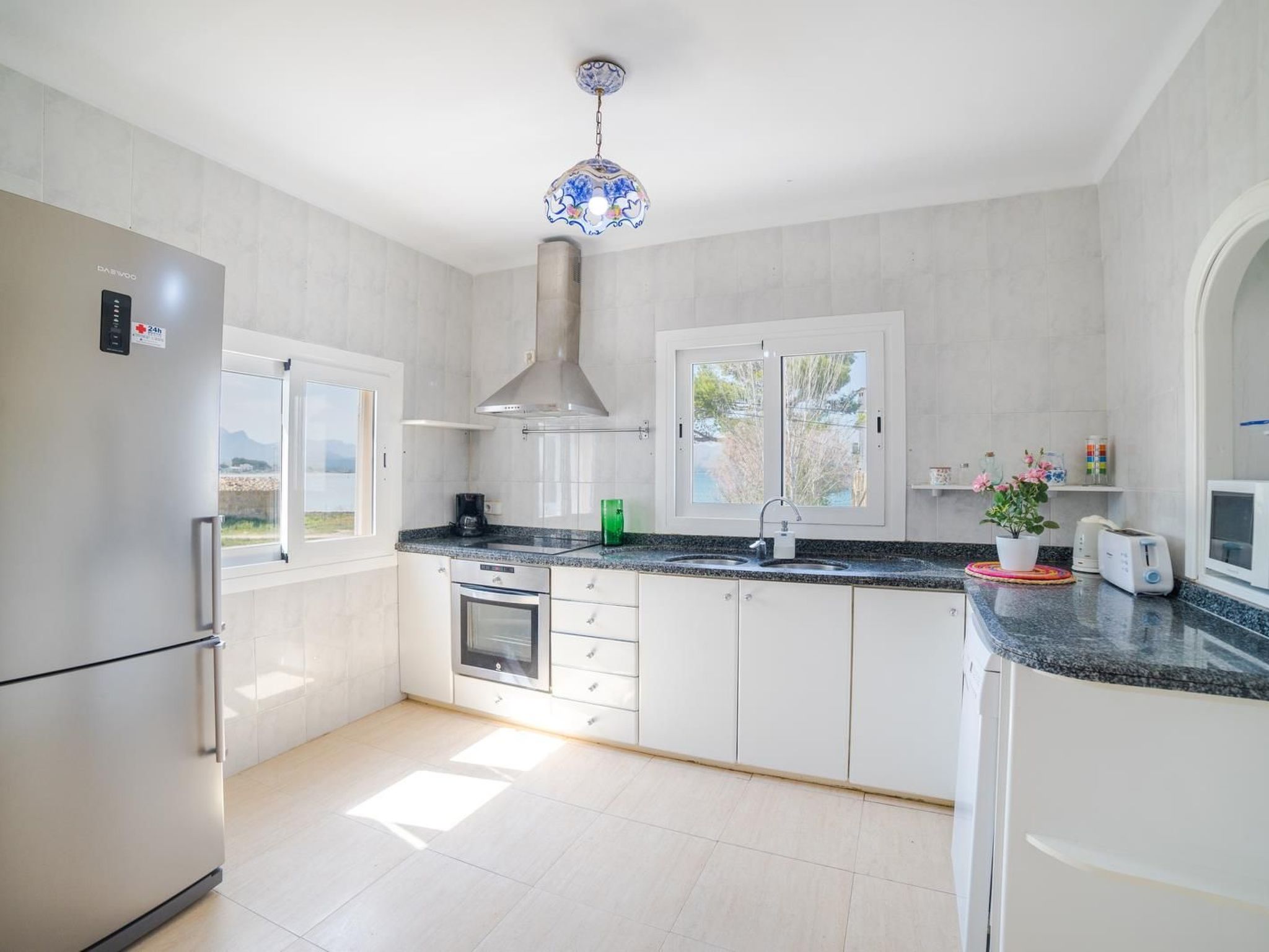 Schöne kürzlich renovierte Wohnung mit Klimaanlage und Meerblick in Barcarés-Binnen