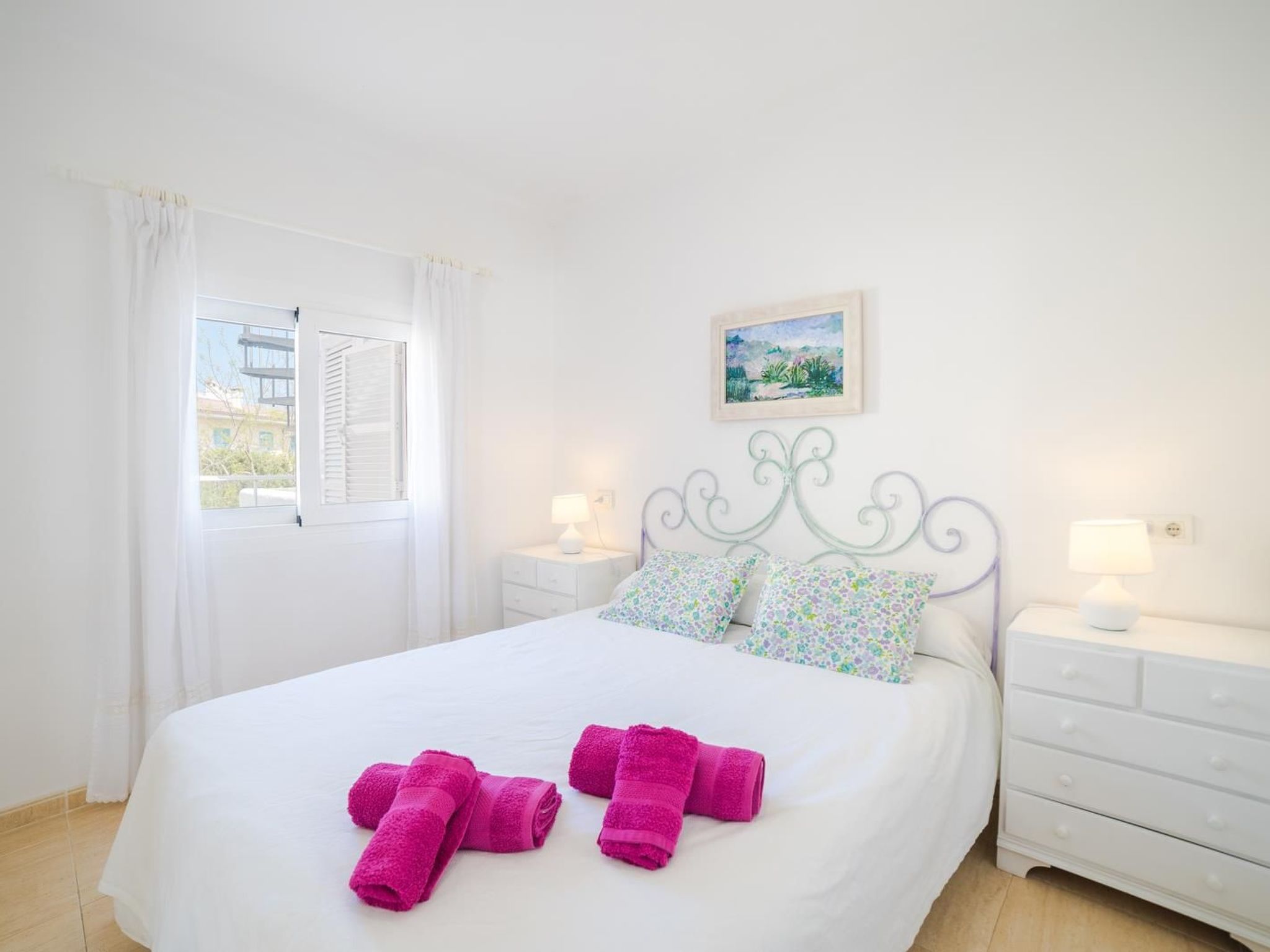 Schöne kürzlich renovierte Wohnung mit Klimaanlage und Meerblick in Barcarés-Binnen