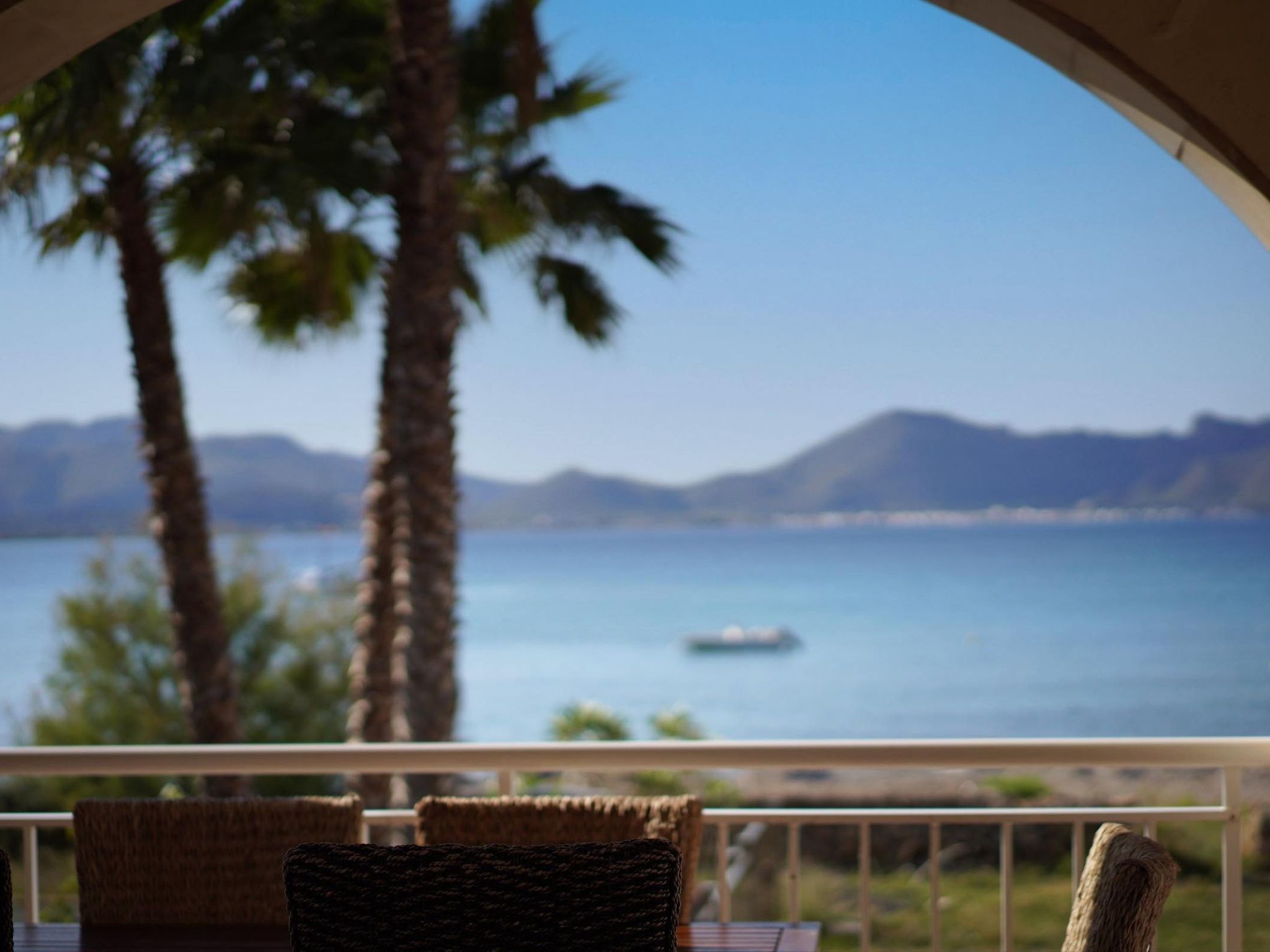 Schöne Villa mit Meerblick-Binnen