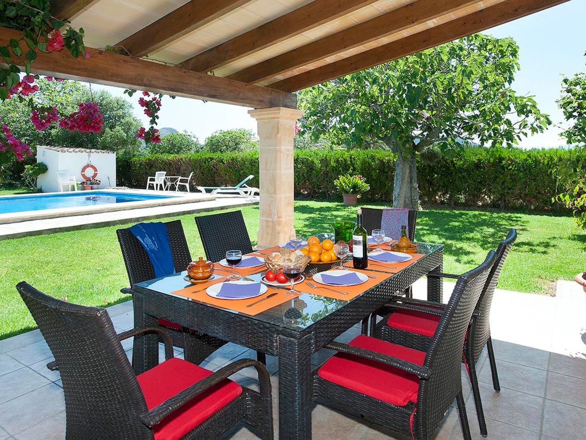 Schönes Ferienhaus in Alcúdia mit Großem Pool-Binnen