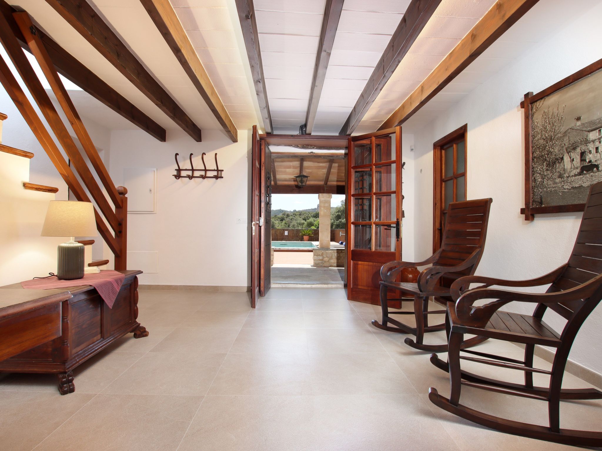 Große Villa auf dem Lande in der Nähe von Pollensa.-Binnen