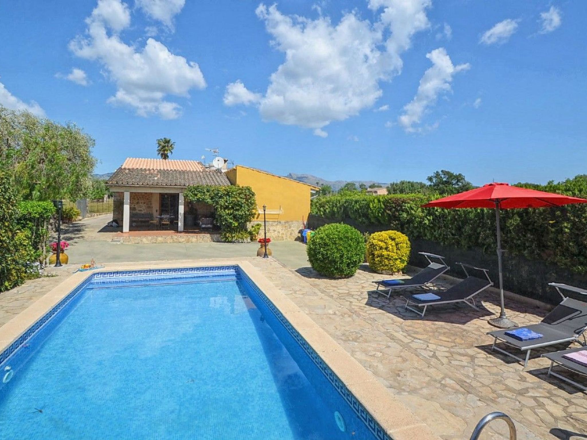 Vakantiehuis met privé zwembad in Búger (Spanje) voor 6 personen