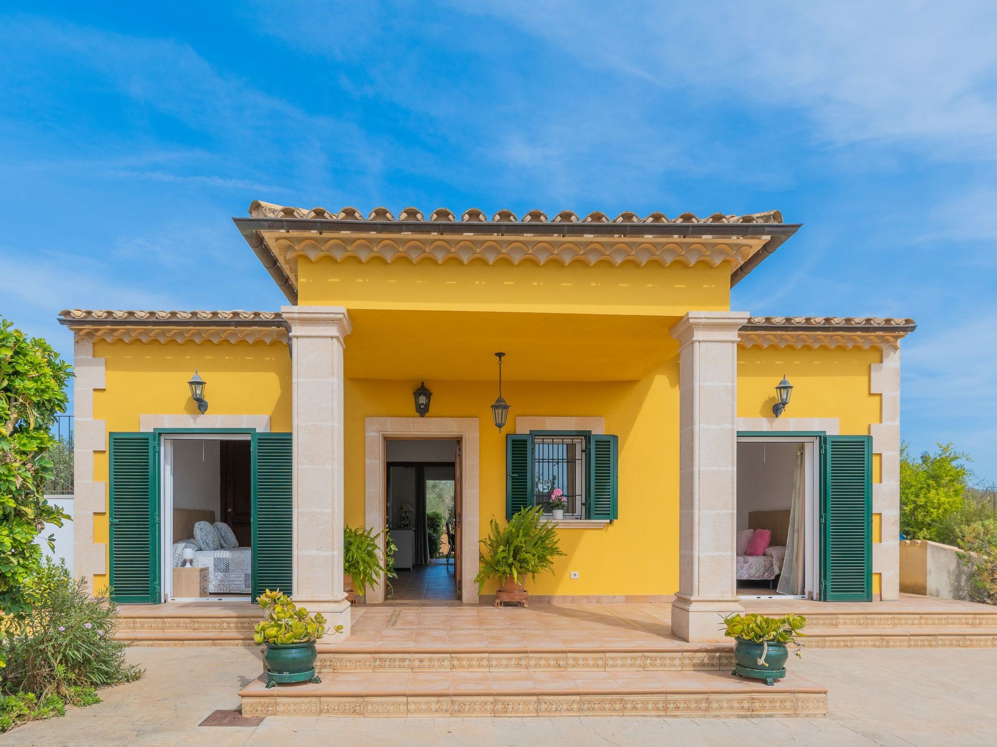 Vakantiehuis met privé zwembad in Búger (Spanje) voor 4 personen