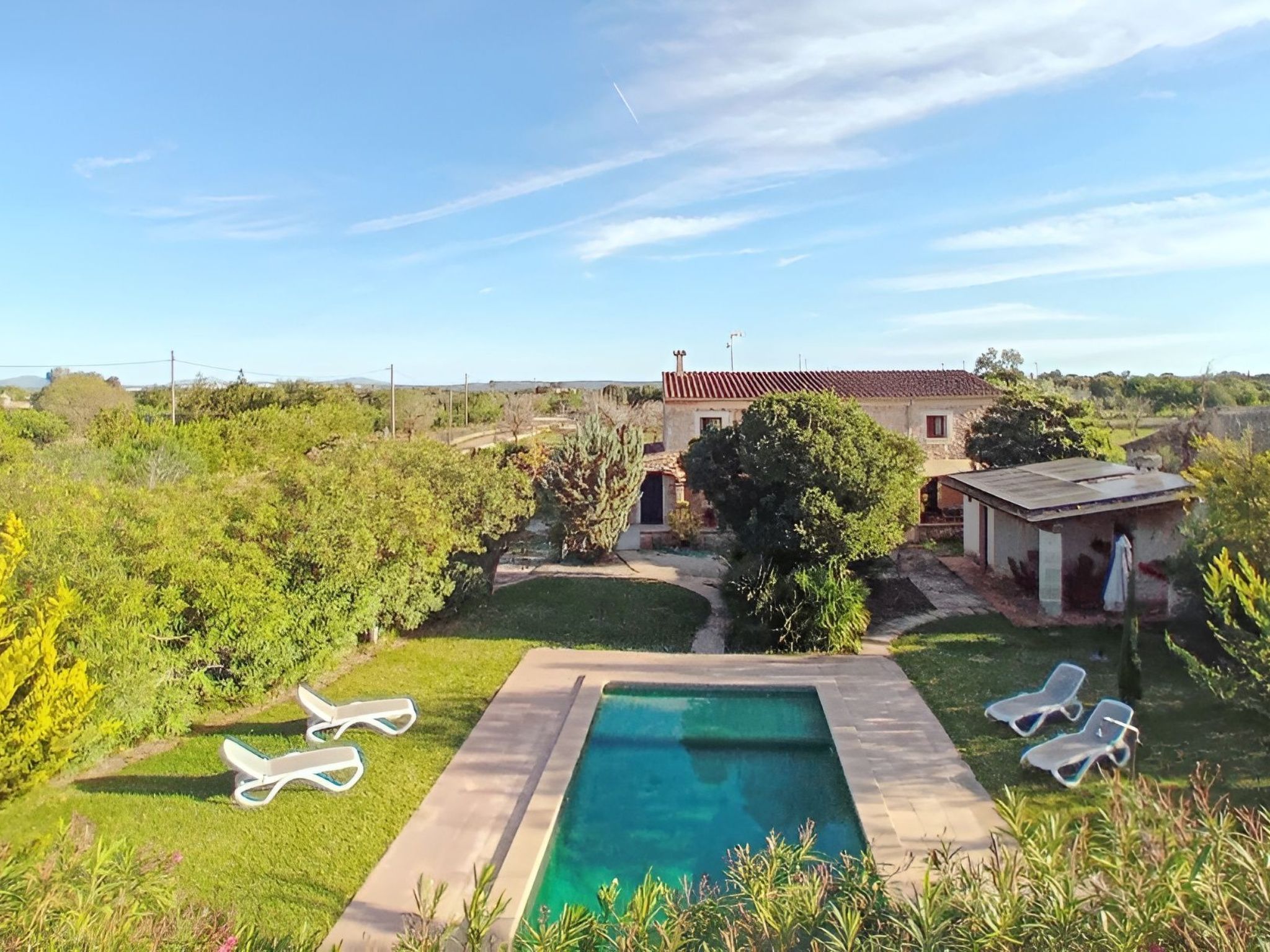 Vakantiehuis met privé zwembad in Búger (Spanje) voor 6 personen