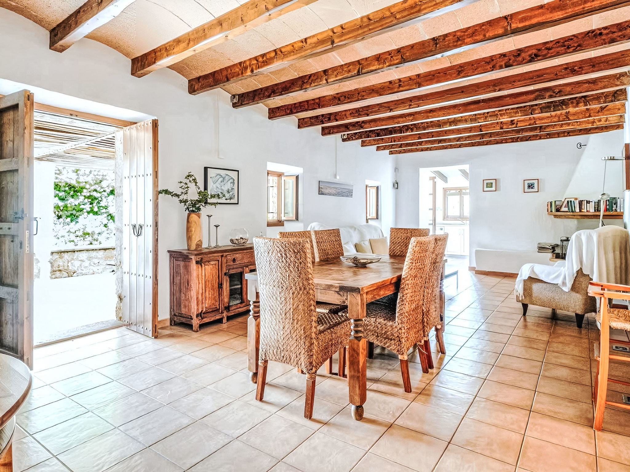 Restauriertes Landhaus in Búger - Dedans