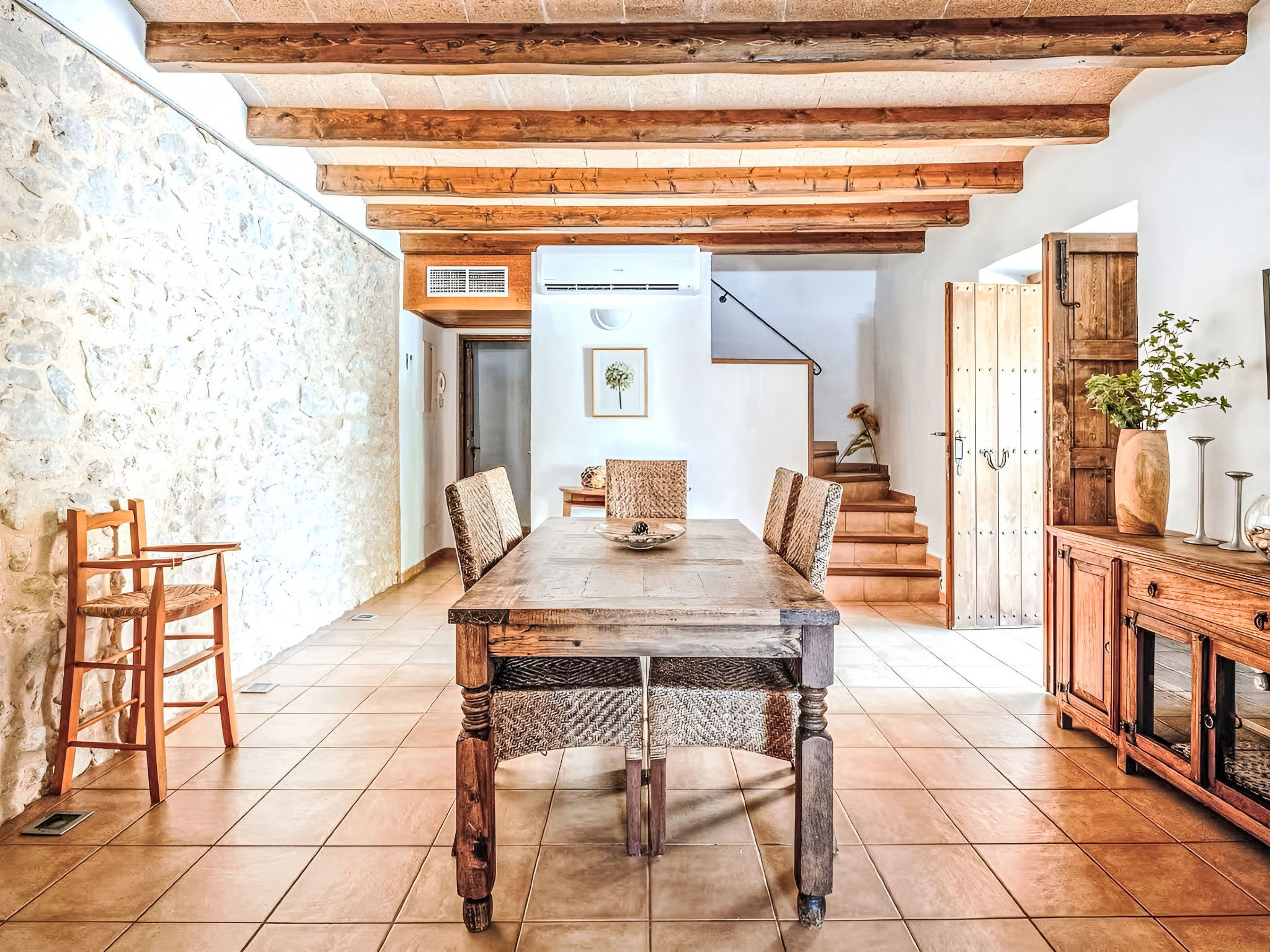 Restauriertes Landhaus in Búger - Dedans