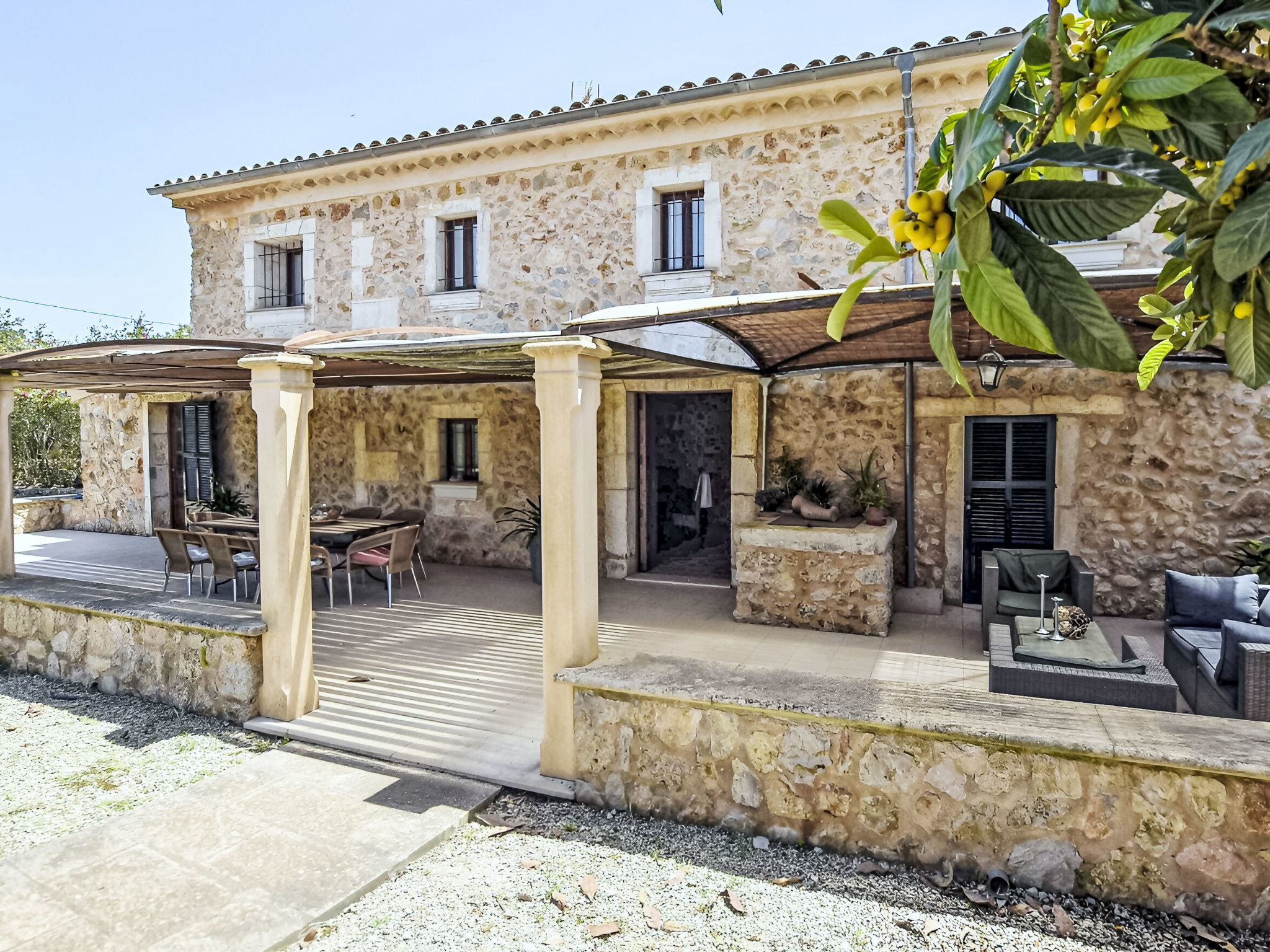 Restauriertes Landhaus in Búger - Dehors