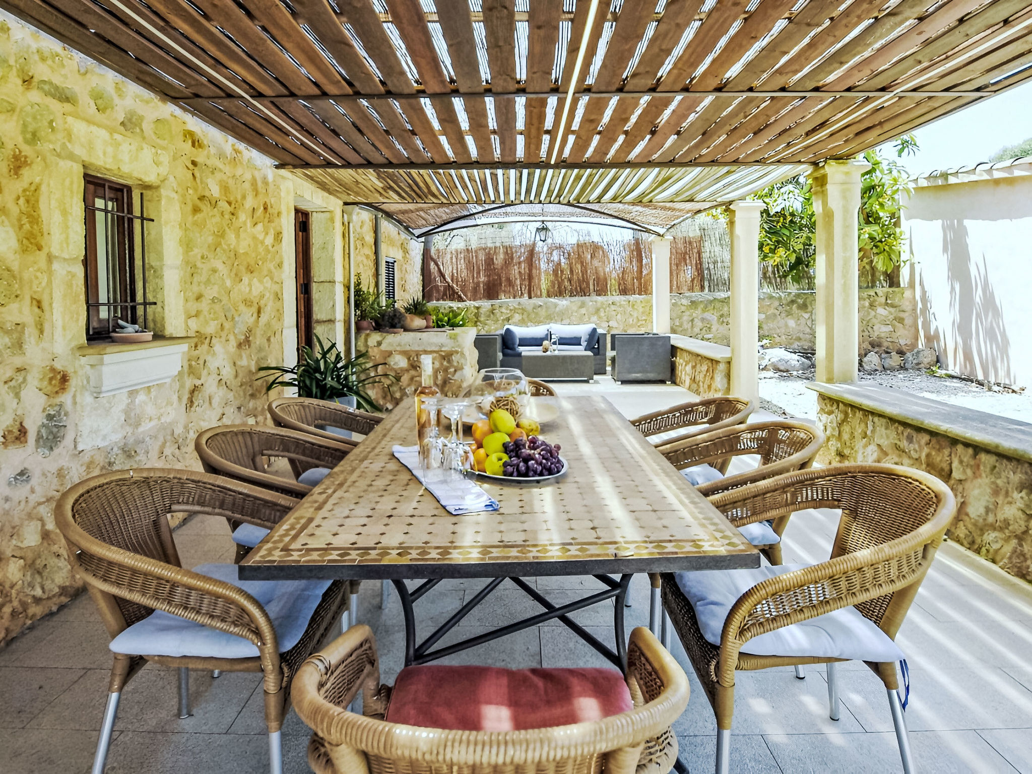 Restauriertes Landhaus in Búger - Dehors