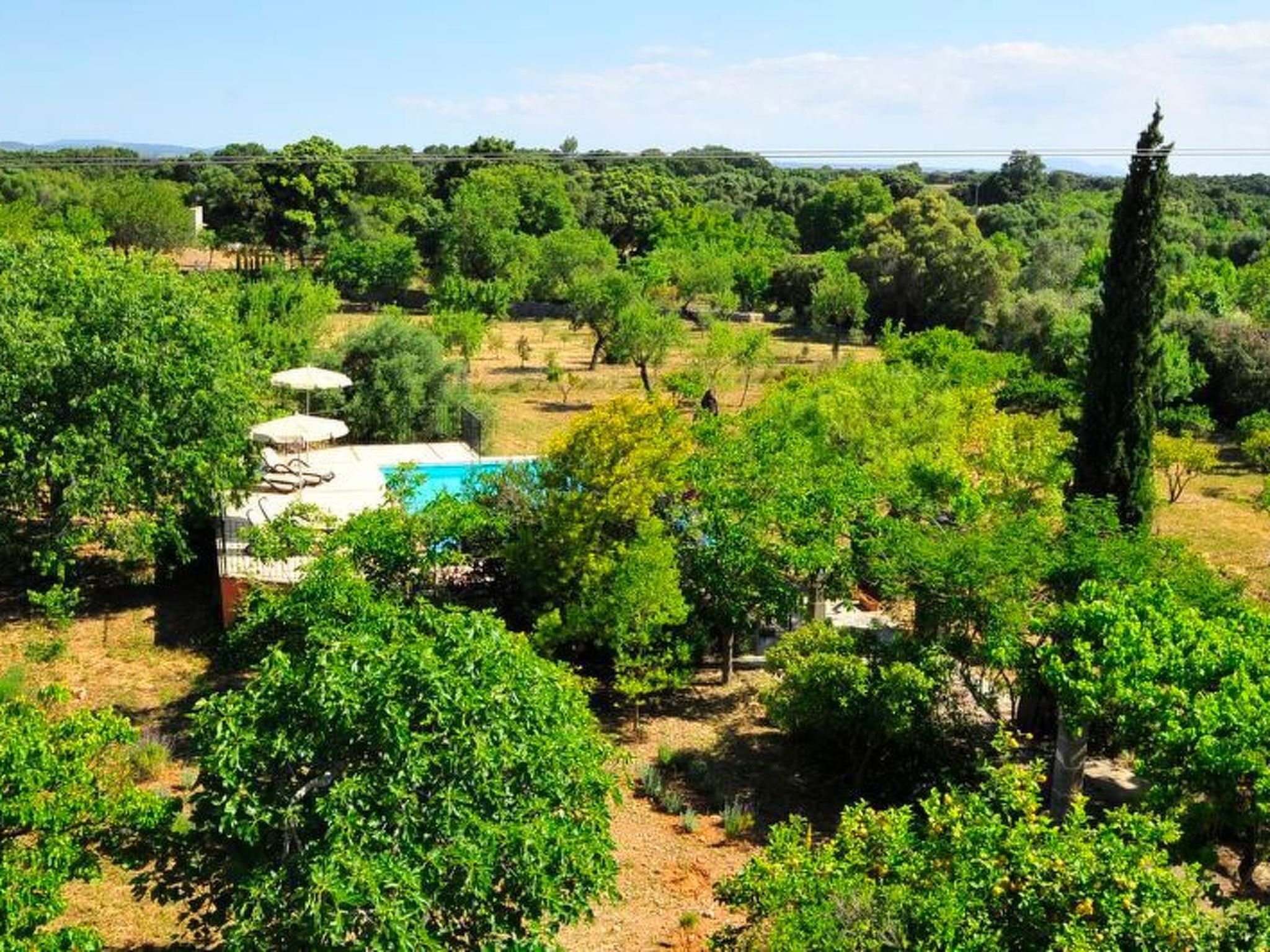 Ferienvilla mit privatem Pool - Buiten