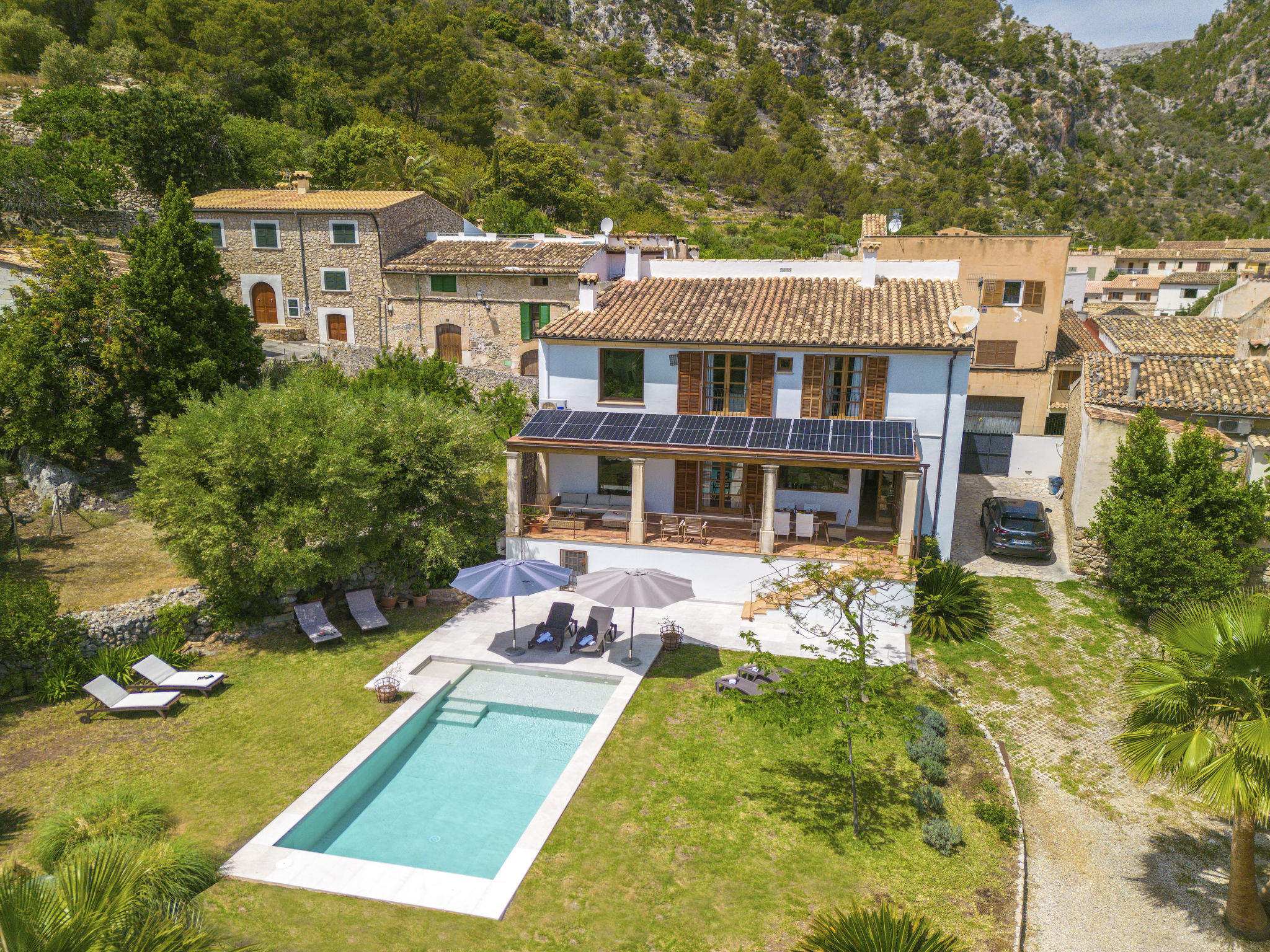 Villa Sa Coma Caimari – Vue aérienne, photo 39 sur 44