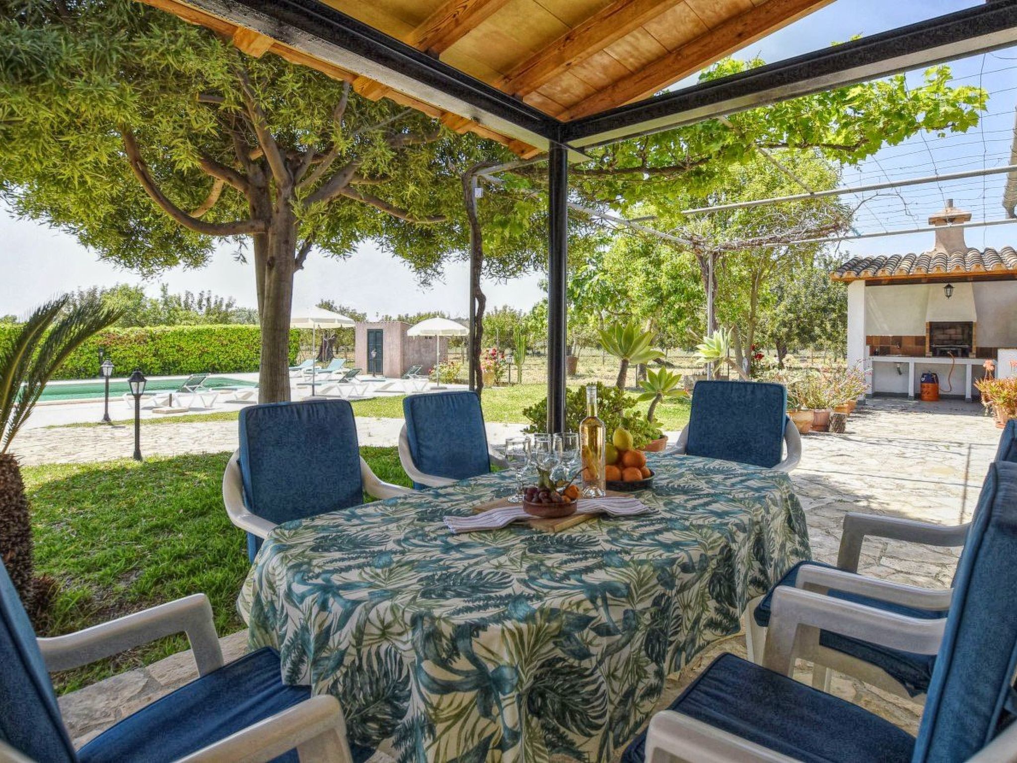 Gemütliches Ferienhaus in Selva mit Privatem Pool