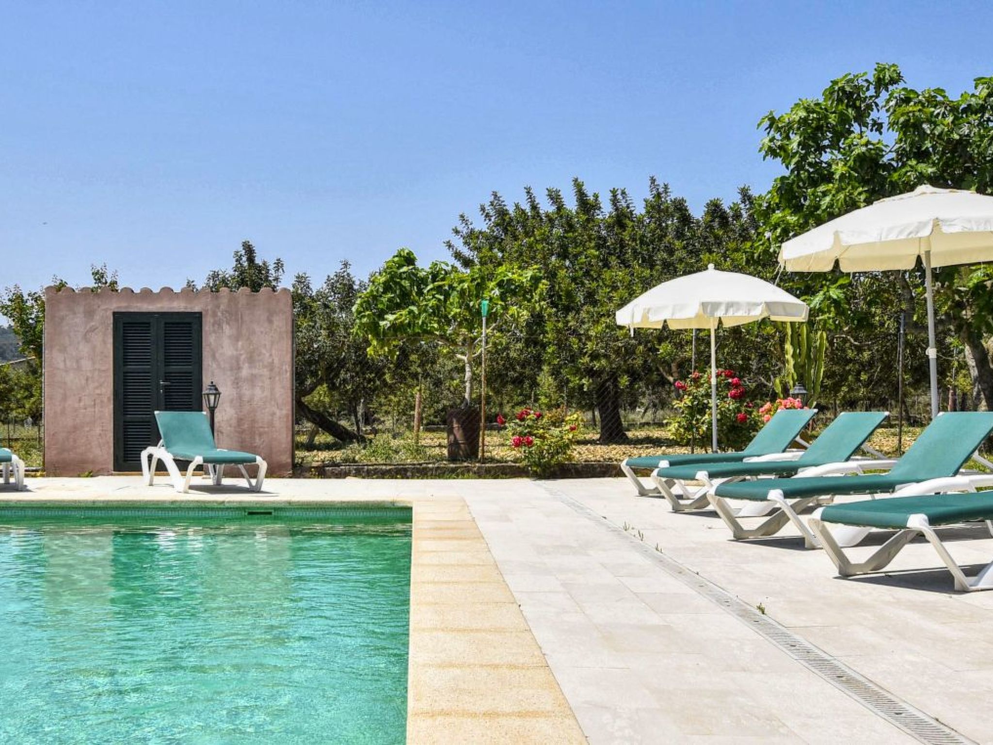 Gemütliches Ferienhaus in Selva mit Privatem Pool-Image-tags.info