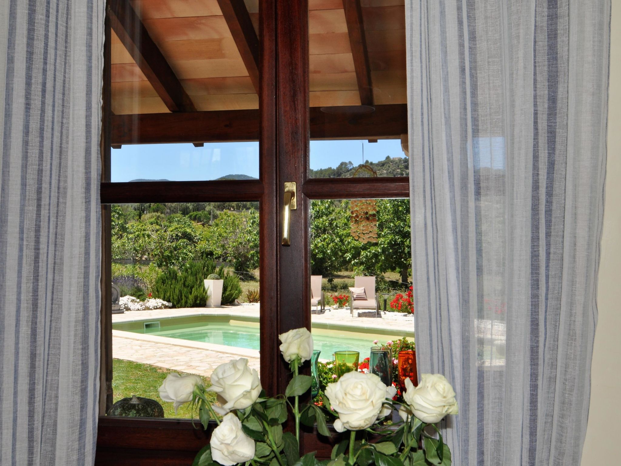 Villa SON RUBI en Selva (Serra de Tramuntana) con barbacoa y piscina privada- V - Buiten