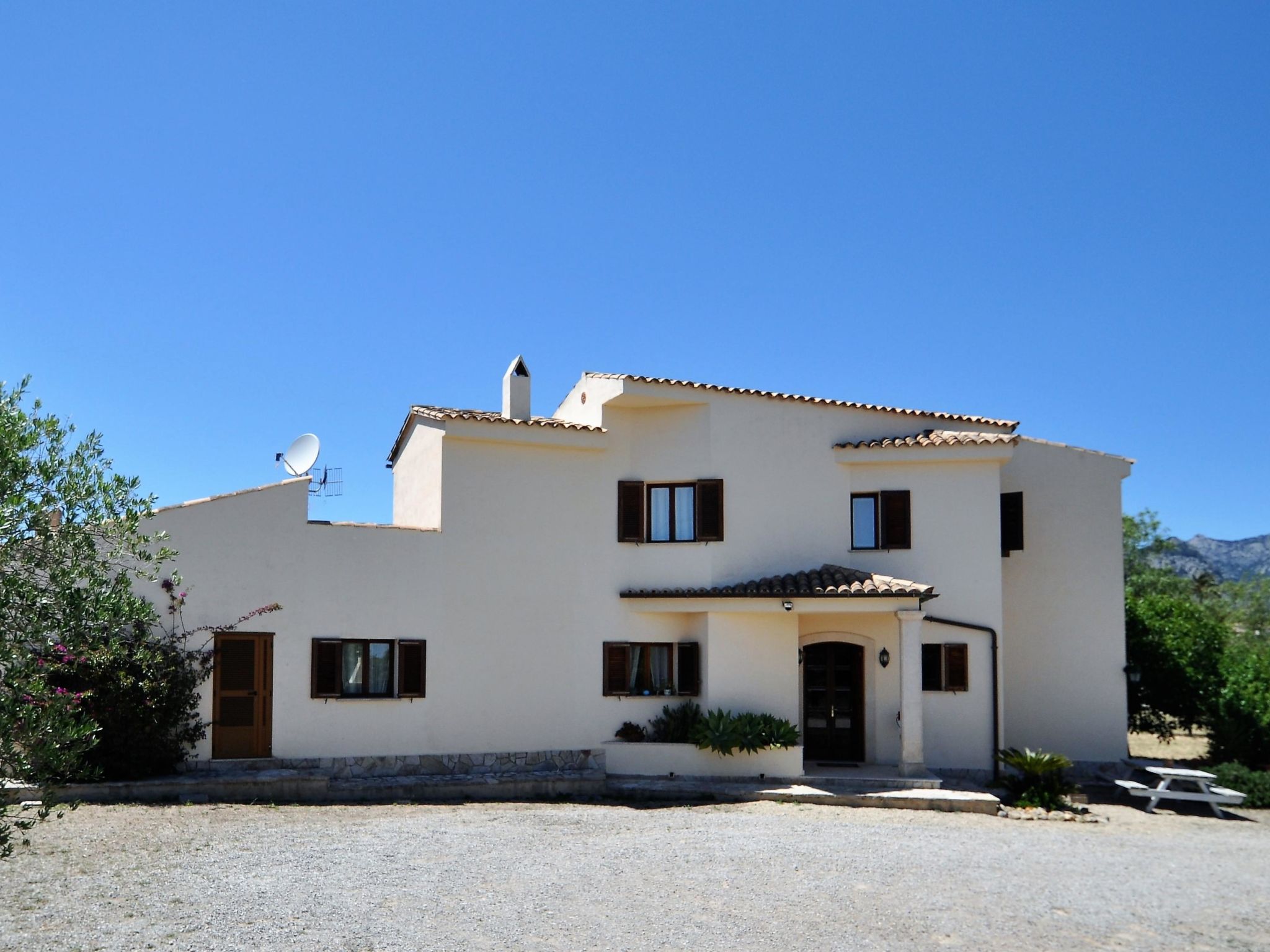 Villa SON RUBI en Selva (Serra de Tramuntana) con barbacoa y piscina privada- V - Buiten