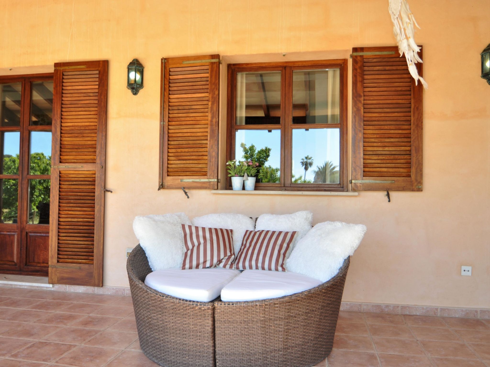 Villa SON RUBI en Selva (Serra de Tramuntana) con barbacoa y piscina privada- V - Buiten