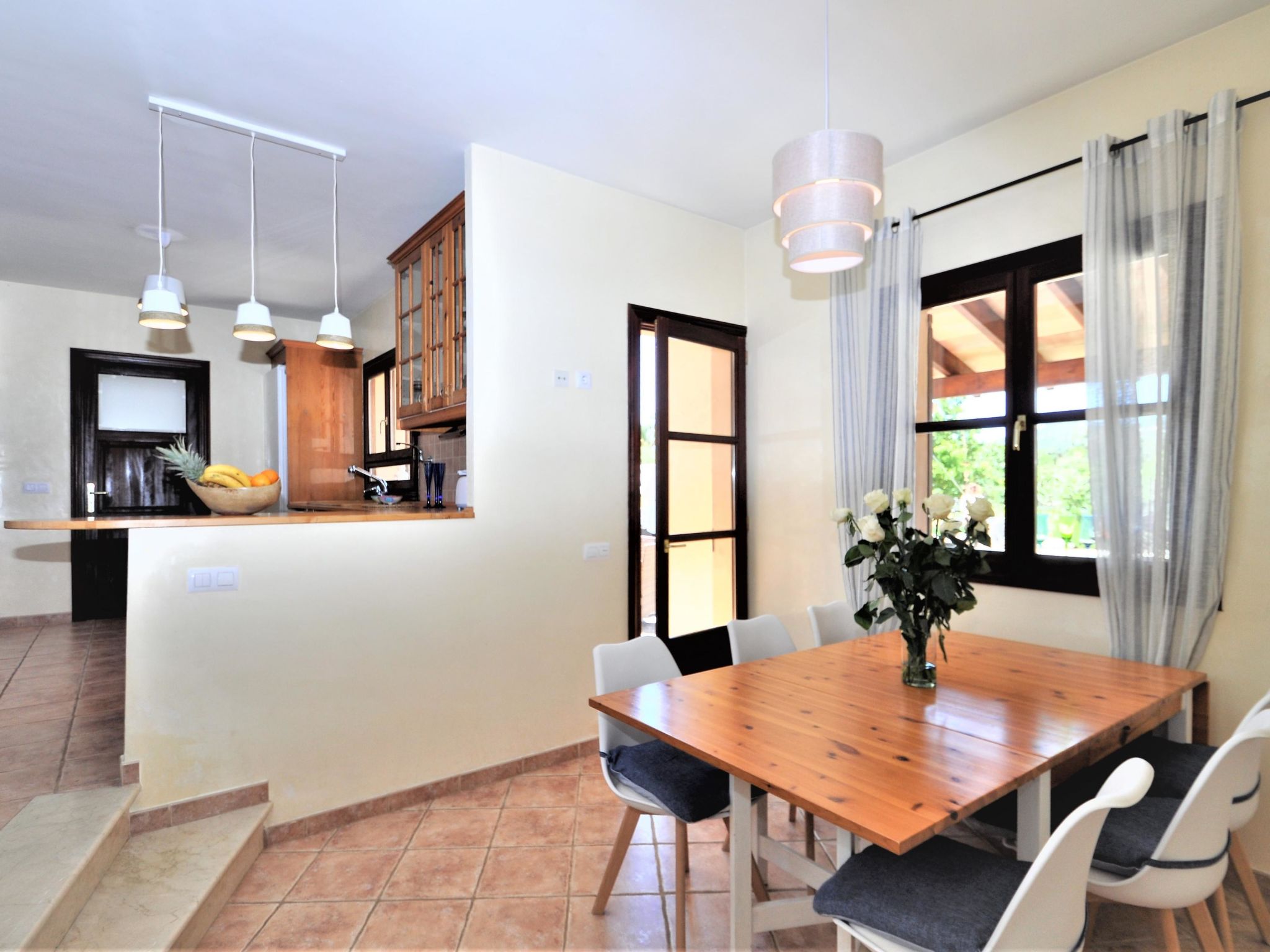 Villa SON RUBI en Selva (Serra de Tramuntana) con barbacoa y piscina privada- V — Terrace (5 of 61)