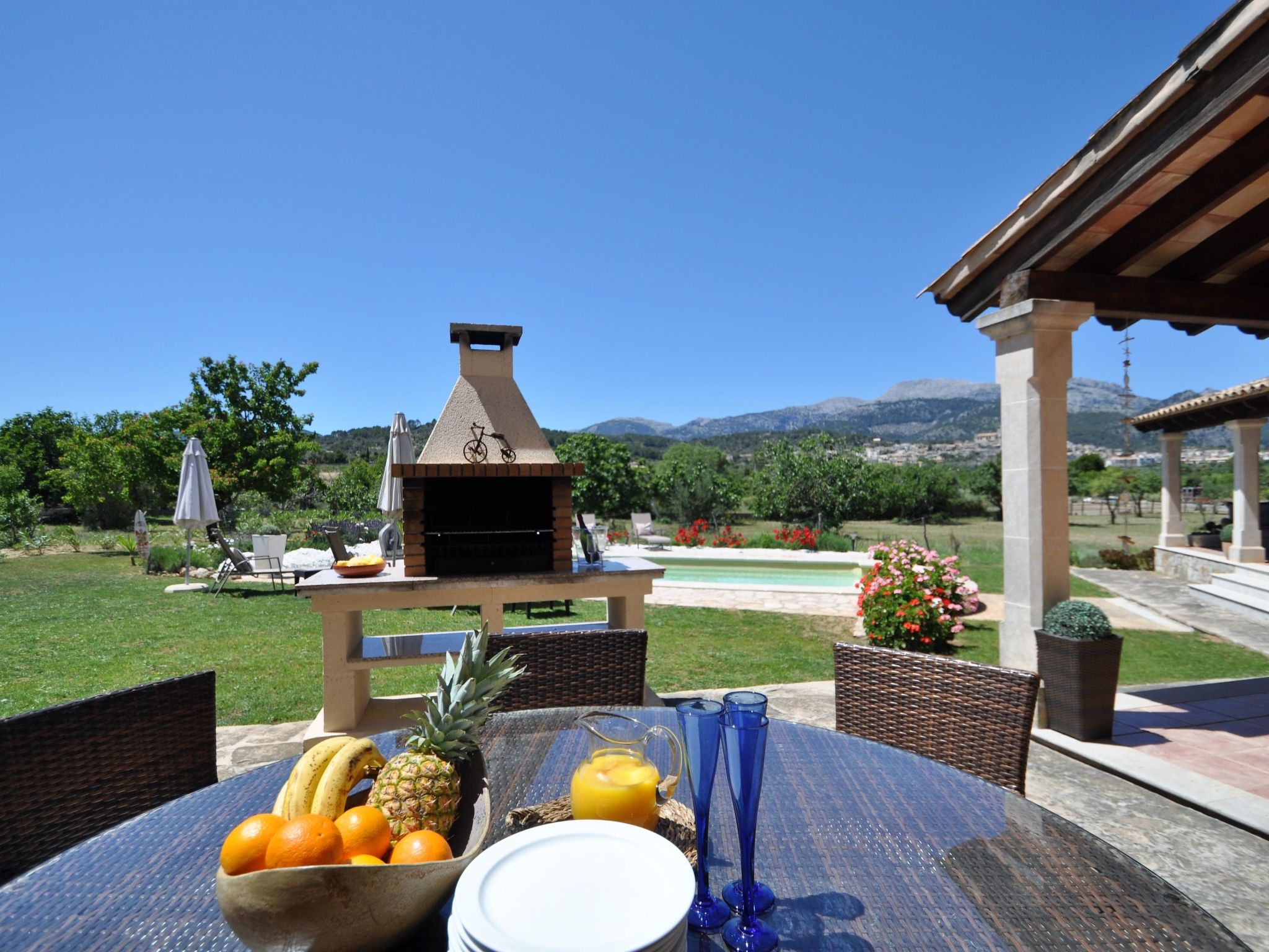 Maison Villa SON RUBI en Selva (Serra de Tramuntana) con barbacoa y piscina privada- V – Terrasse, photo 26 sur 61