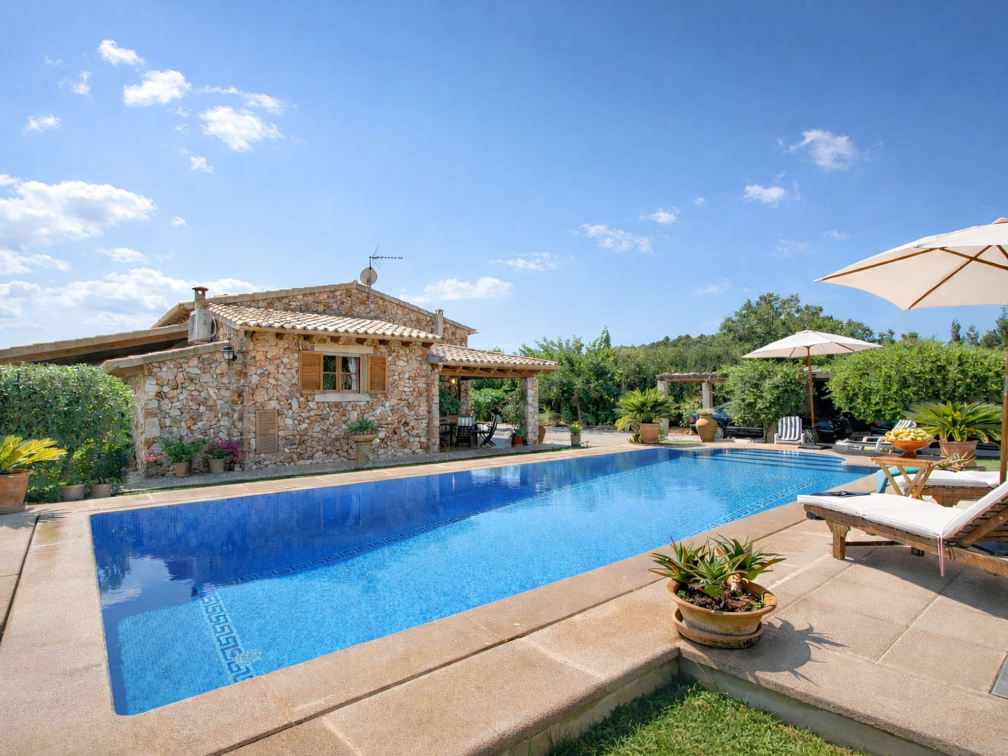 Vakantiehuis met privé zwembad in Moscari (Spanje) voor 4 personen