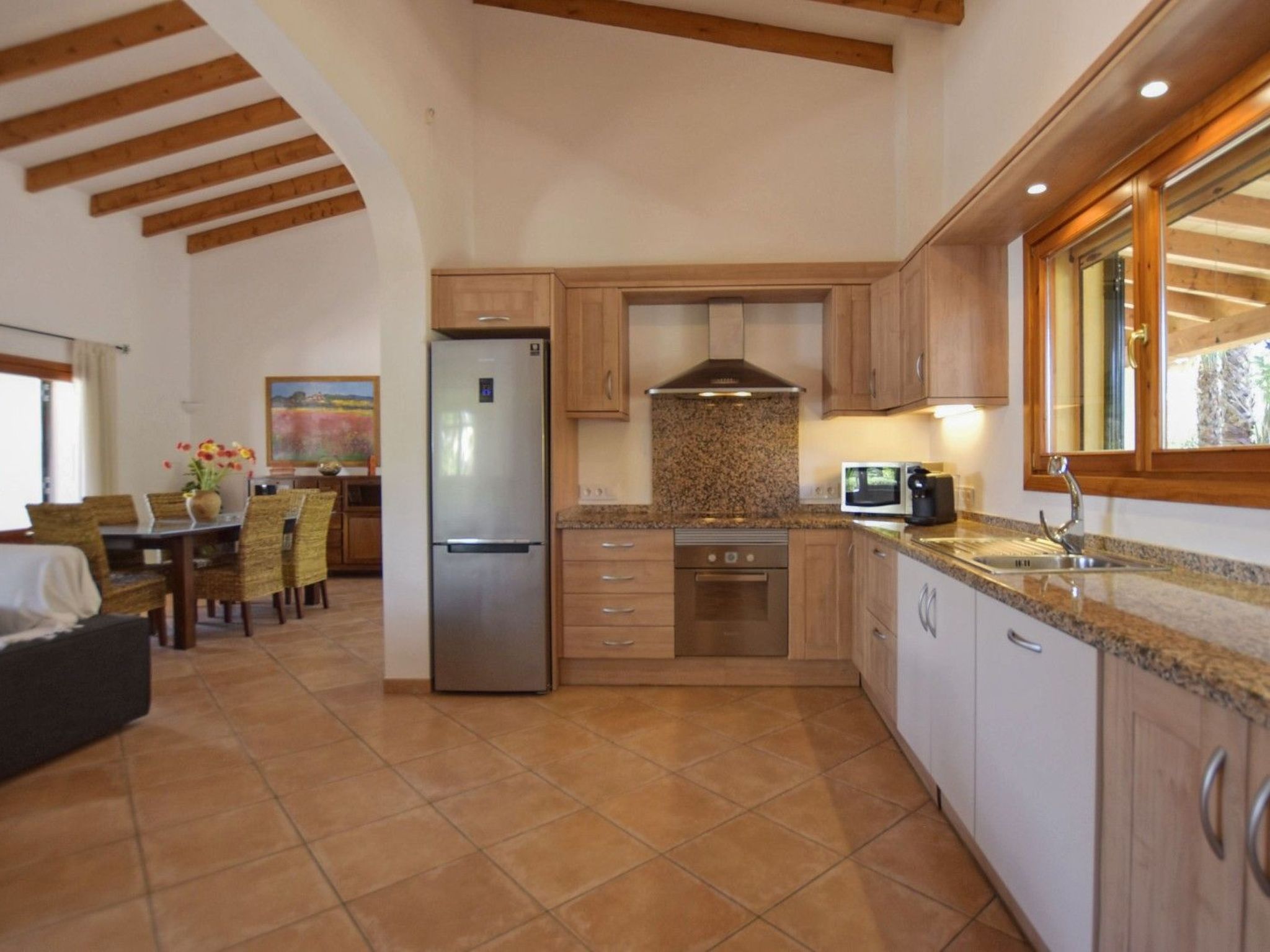 Moderne Villa mit privatem Pool in Crestatx-Drinnen