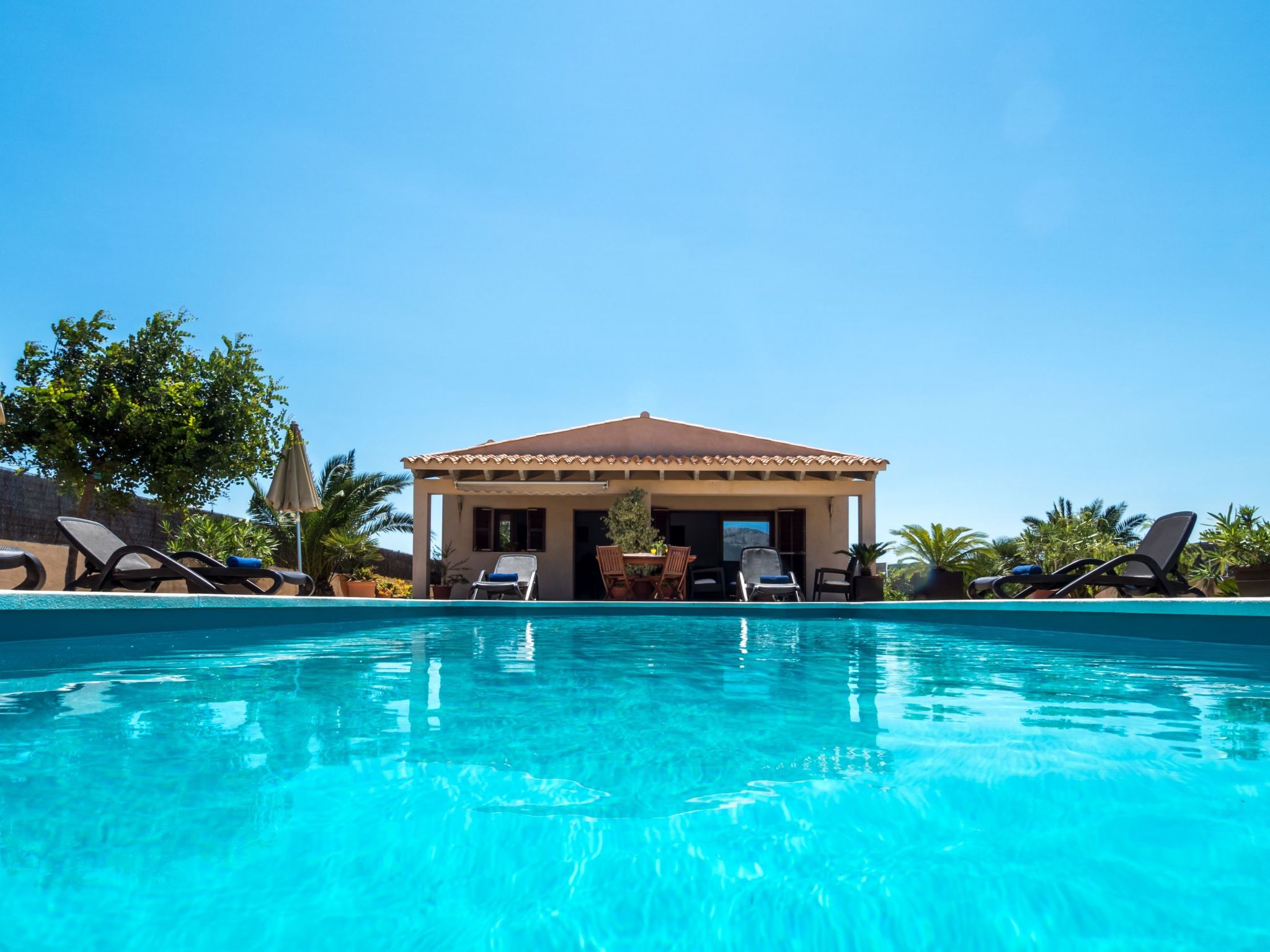 Vakantiehuis met privé zwembad in Sa Pobla (Spanje) voor 6 personen