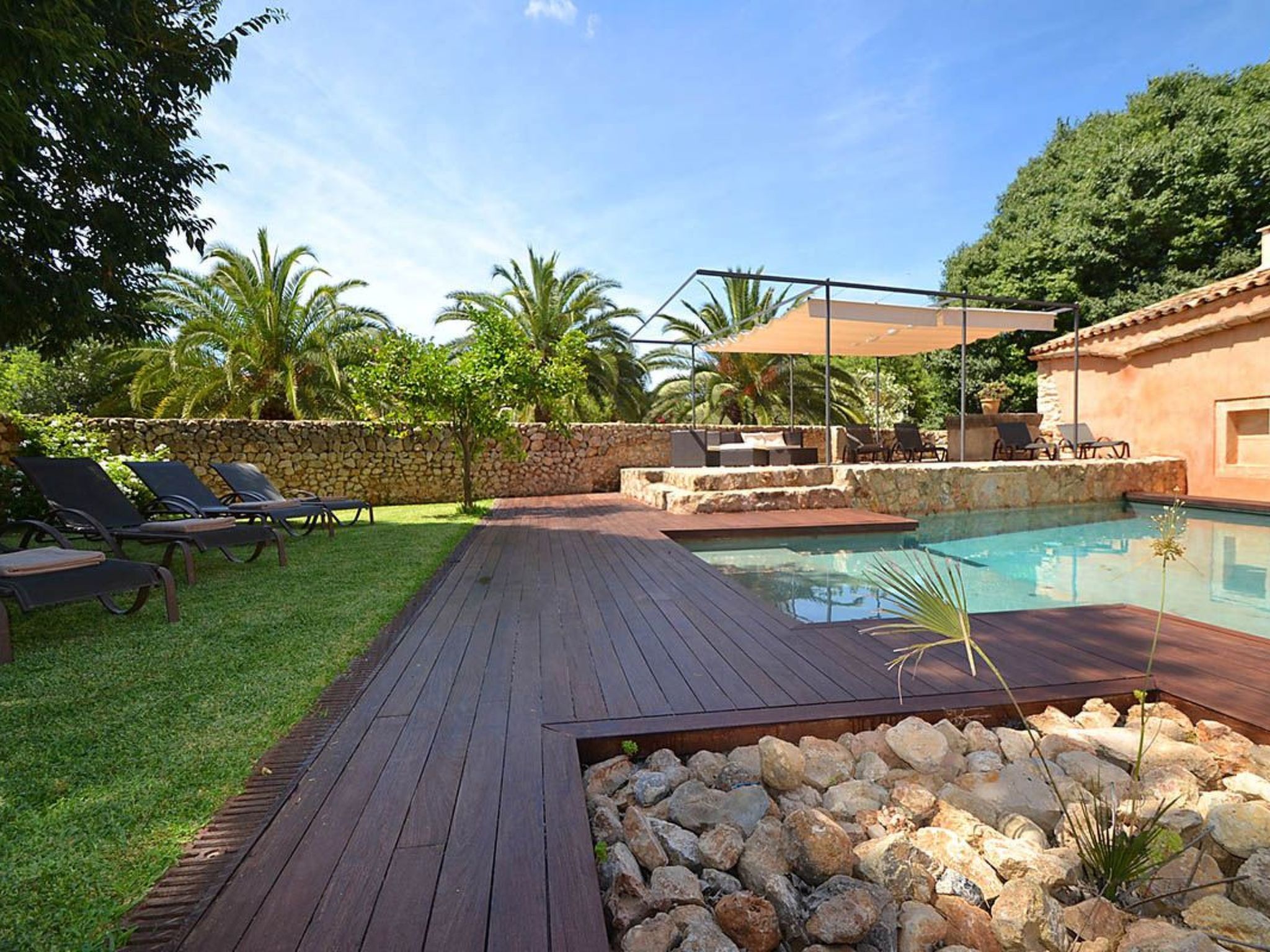 Vakantiehuis met privé zwembad in Sa Pobla (Spanje) voor 10 personen