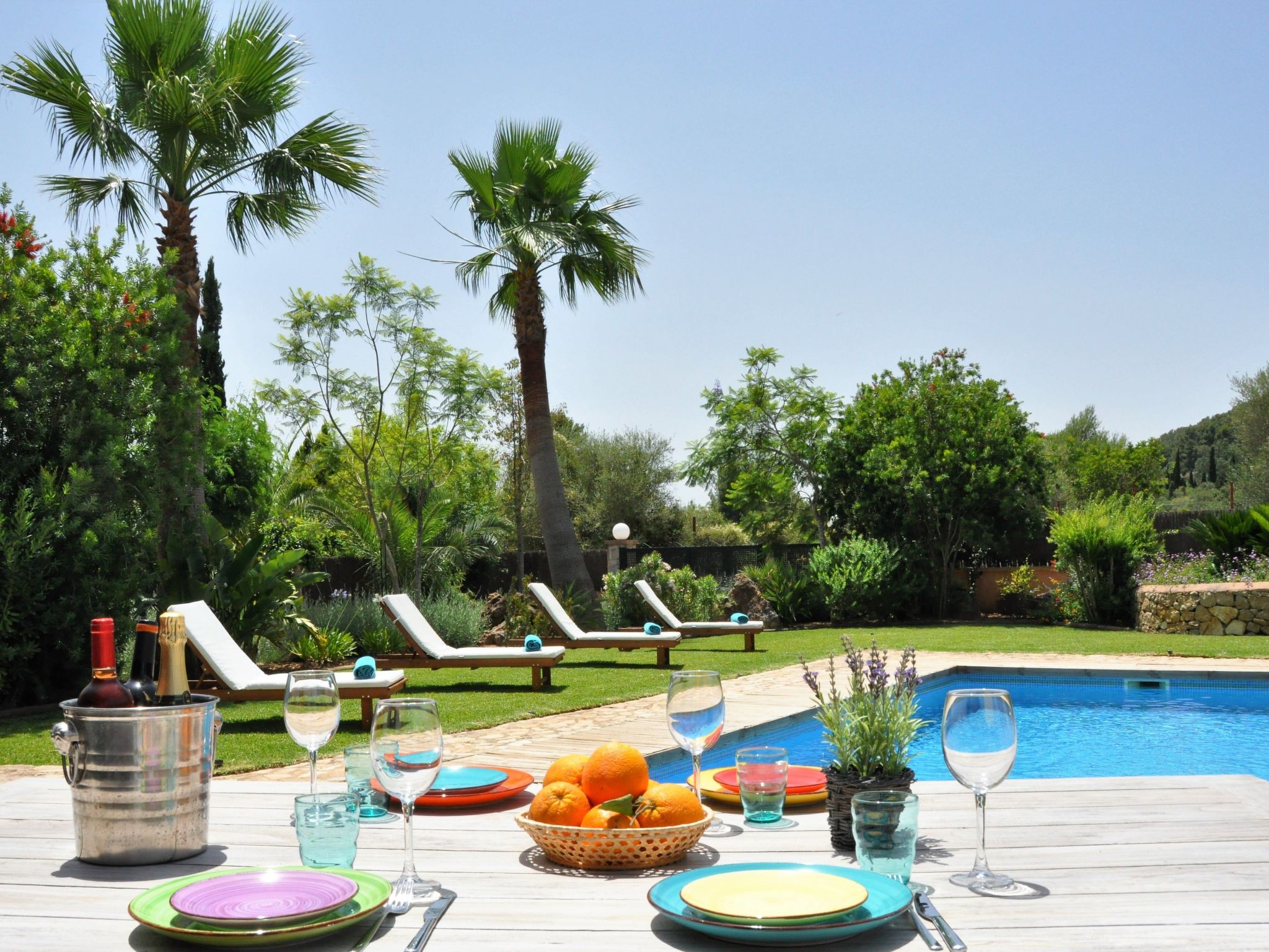 Vakantiehuis met privé zwembad in Crestatx (Spanje) voor 6 personen