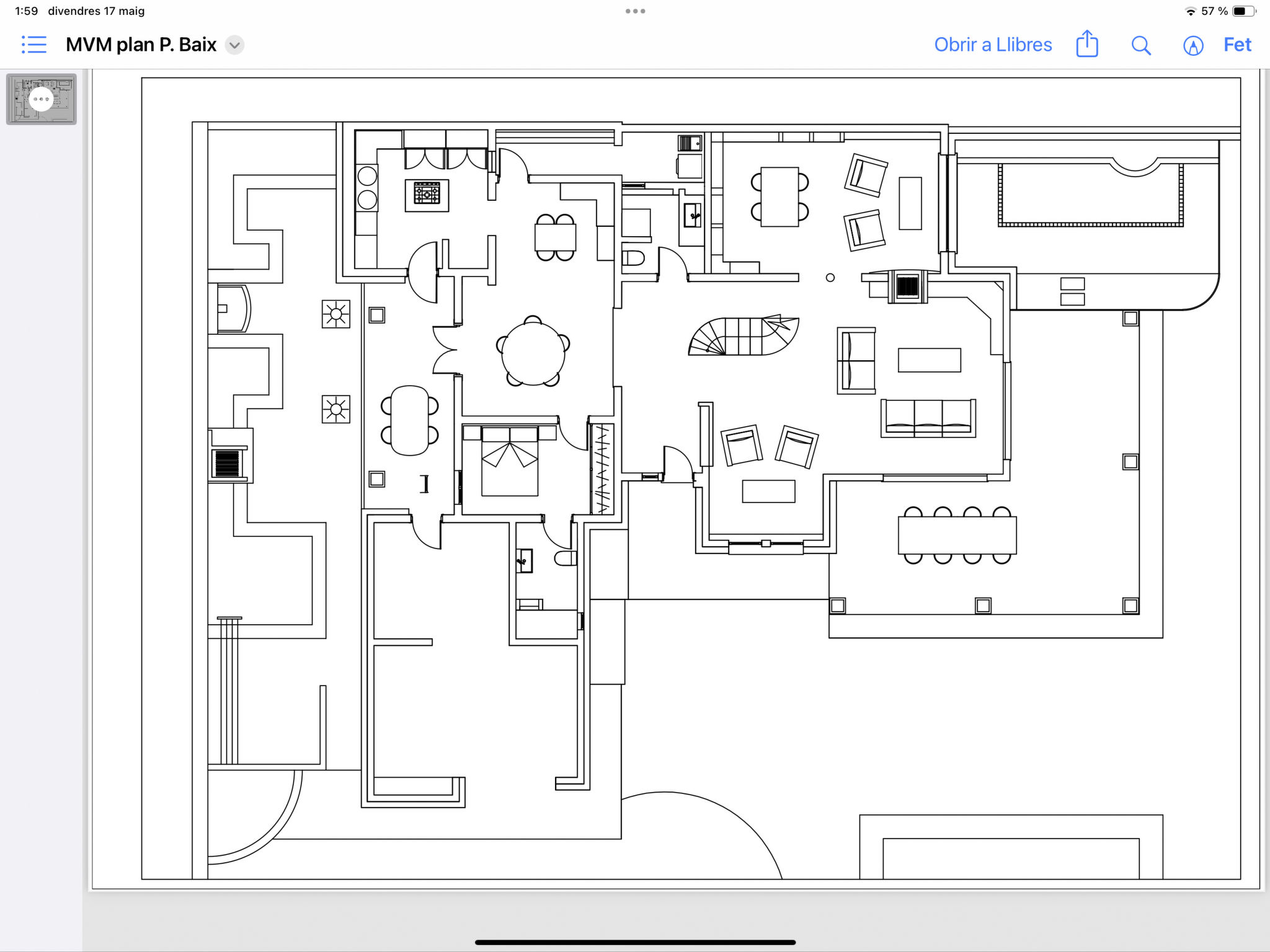 Villa Moliner ; Ruhe in 3,5 km Entfernung vom Strand von Llenaire