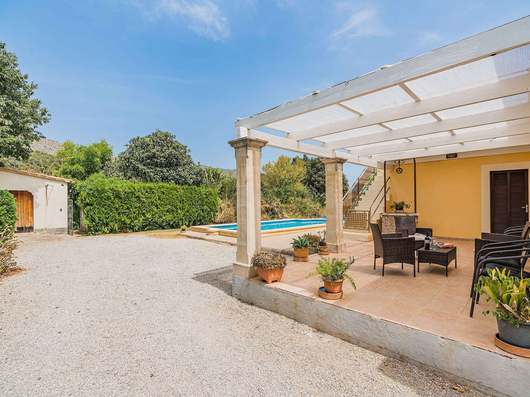 Finca "Can Sureda" mit Garten, Grill und Terrasse-Binnen