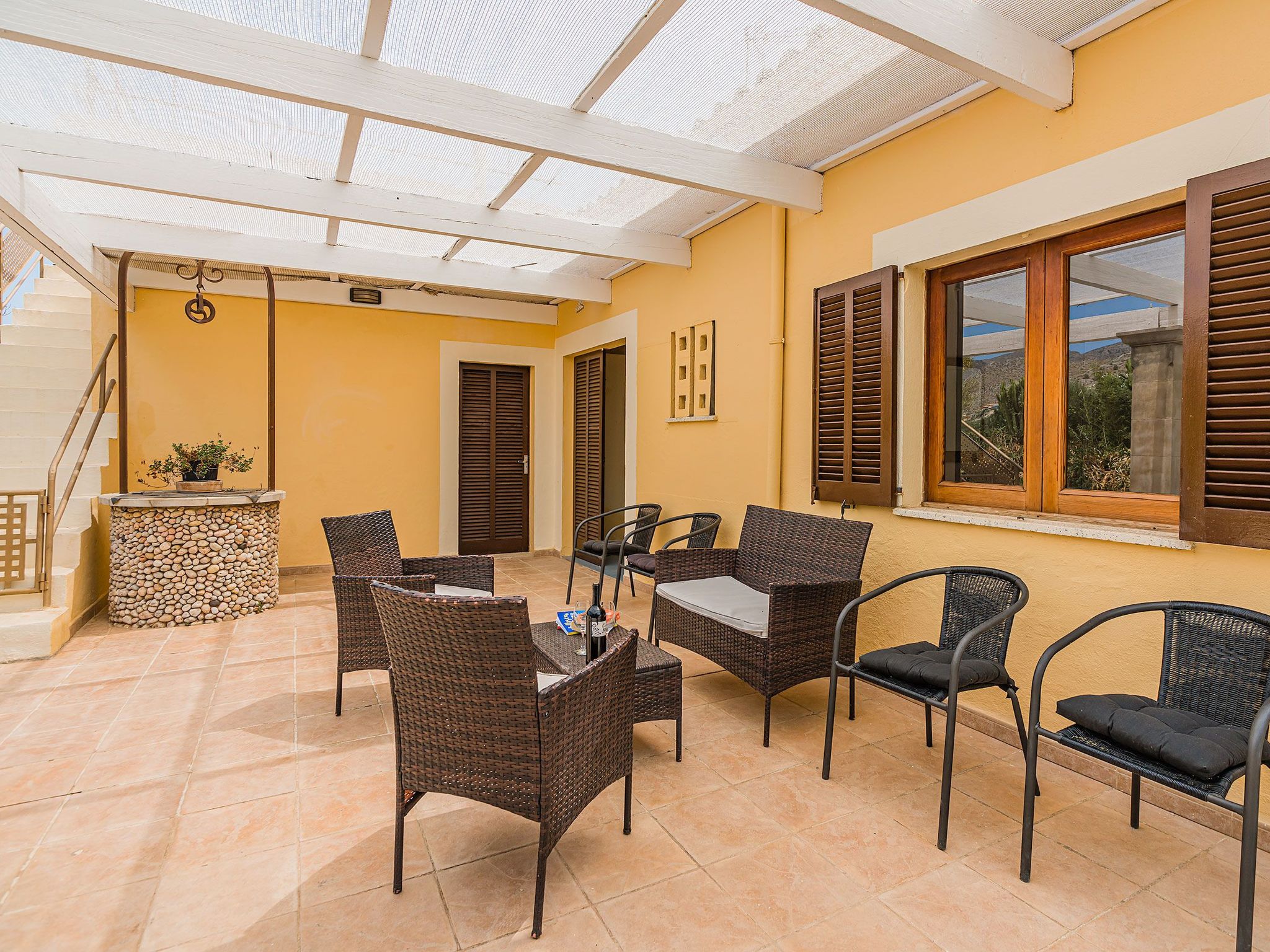 Finca "Can Sureda" mit Garten, Grill und Terrasse-Binnen