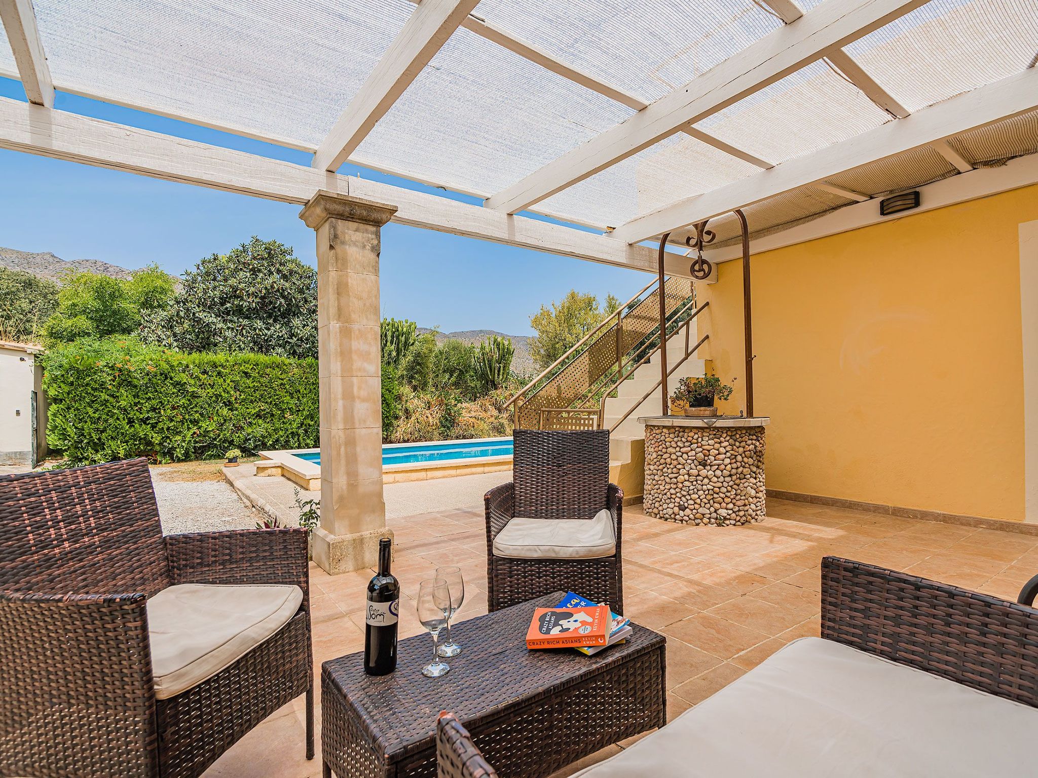 Finca "Can Sureda" mit Garten, Grill und Terrasse-Binnen