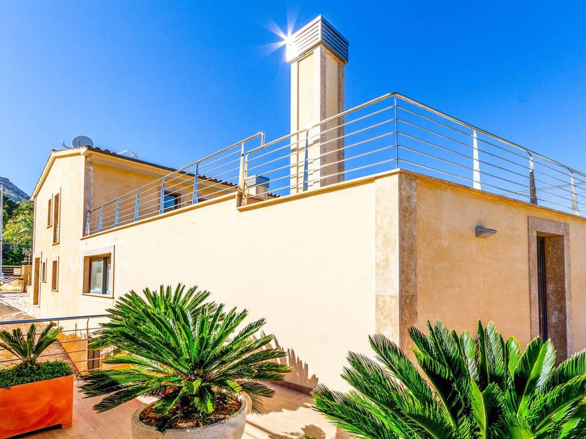 Schöne Villa im Zentrum von Cala Sant Vicenç-Binnen