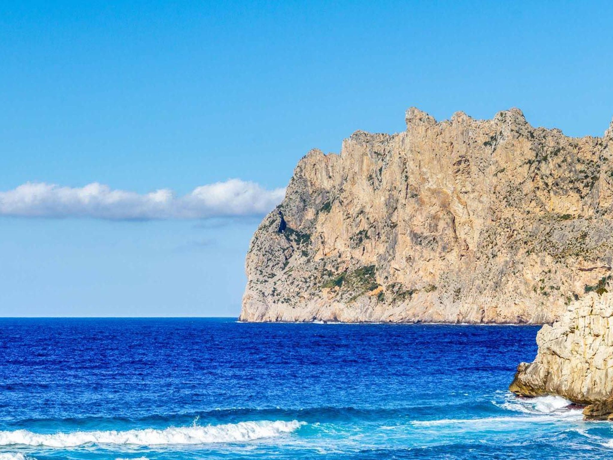 Schöne Villa im Zentrum von Cala Sant Vicenç-Binnen