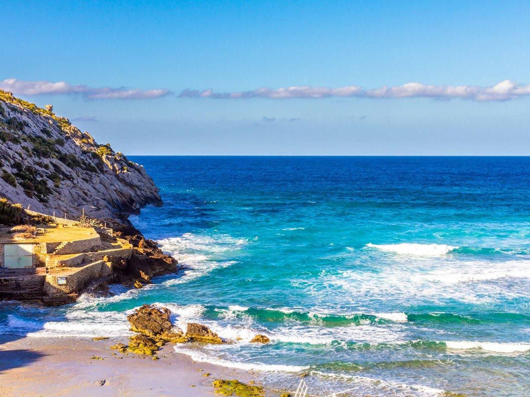 Schöne Villa im Zentrum von Cala Sant Vicenç-Binnen