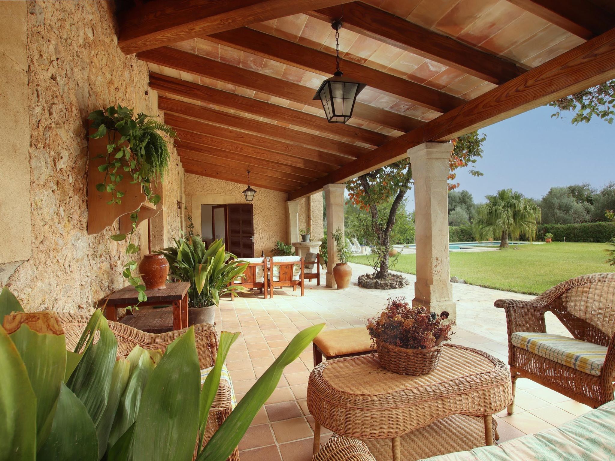 Traditionelle Villen in der Nähe von Pollensa-Binnen