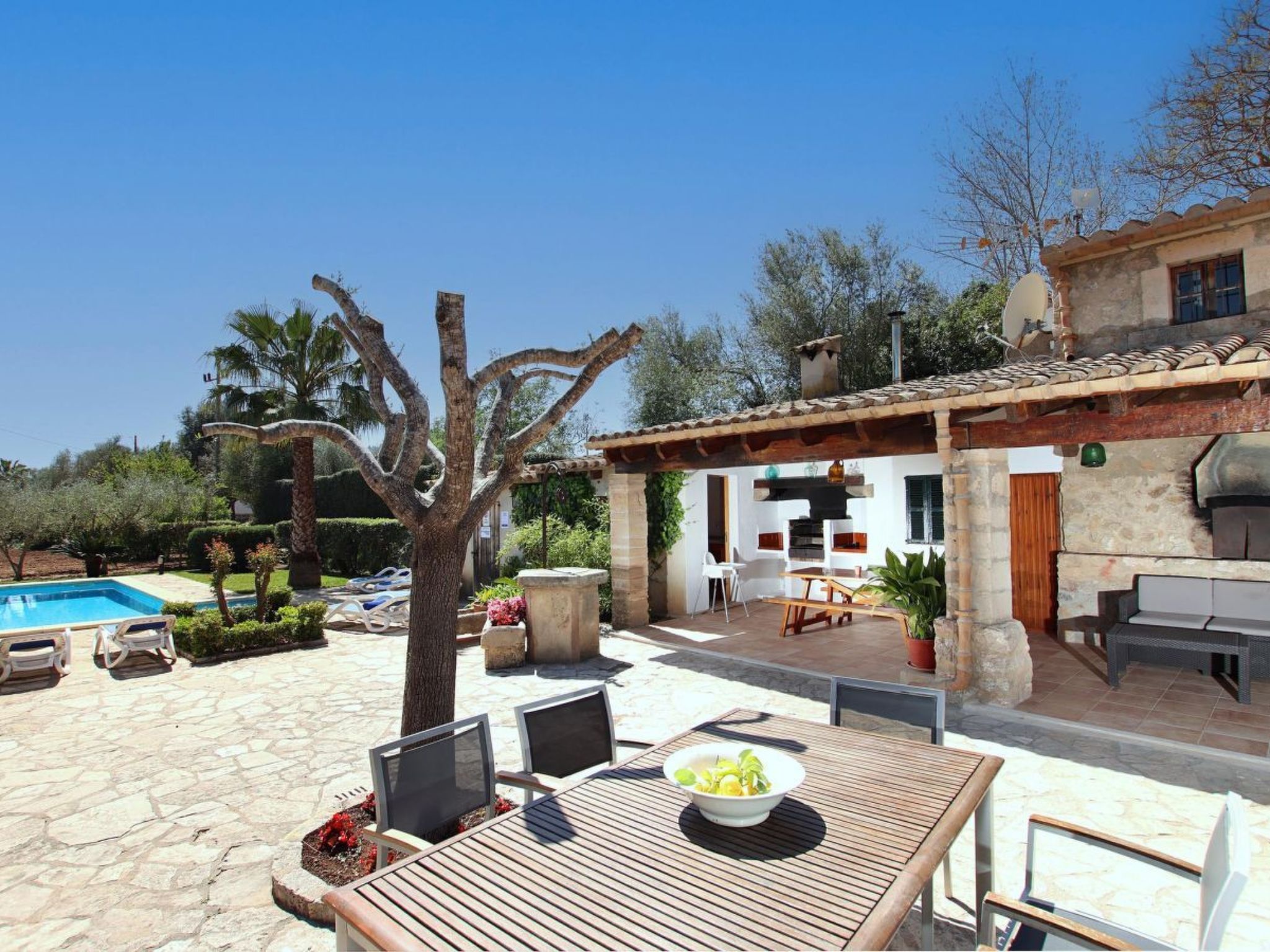 Charmante ländliche Villa Martorell mit Schwimmbad-Binnen