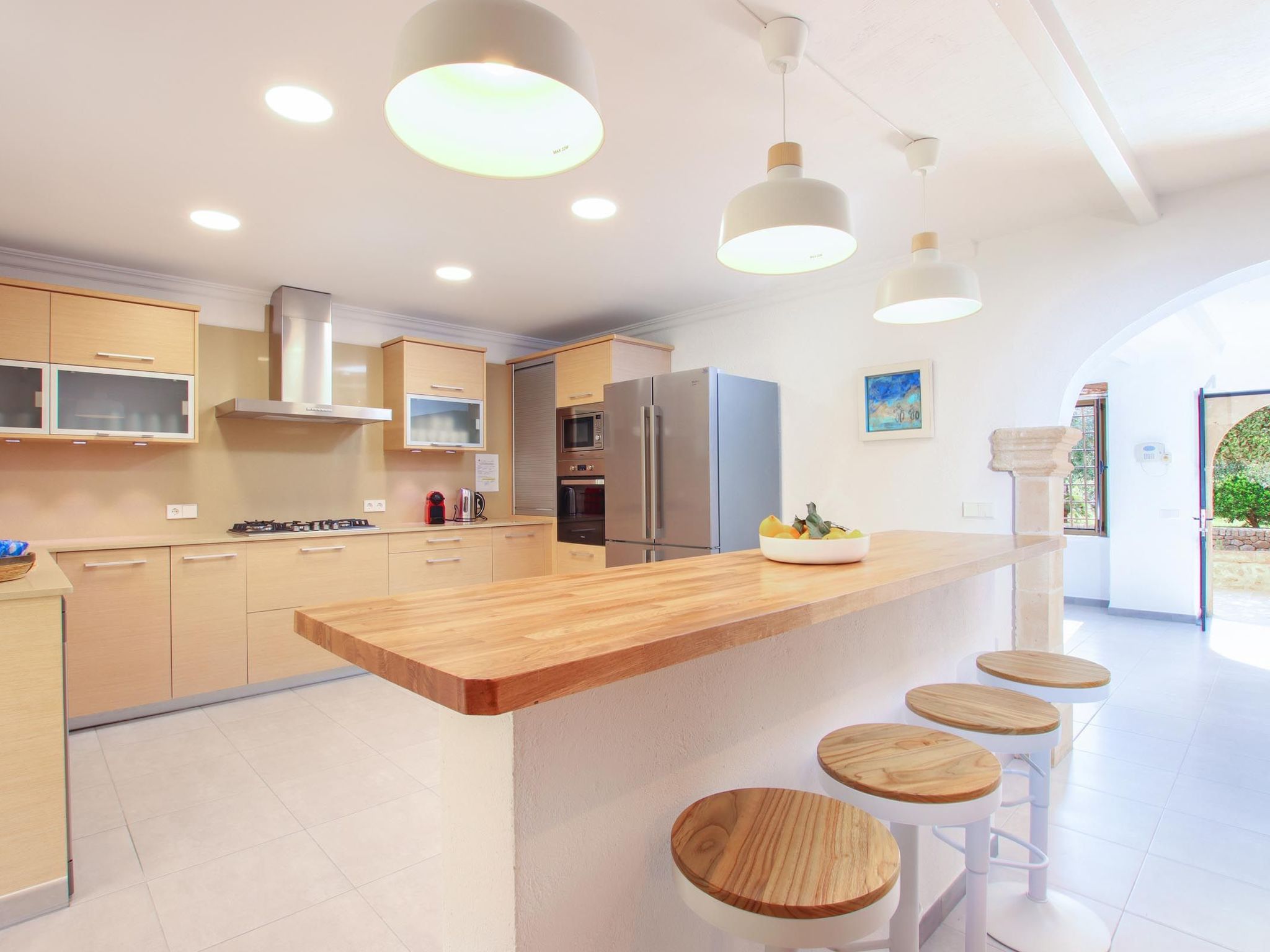 Beeindruckende große Villa in der Nähe von Cala San Vicente-Binnen