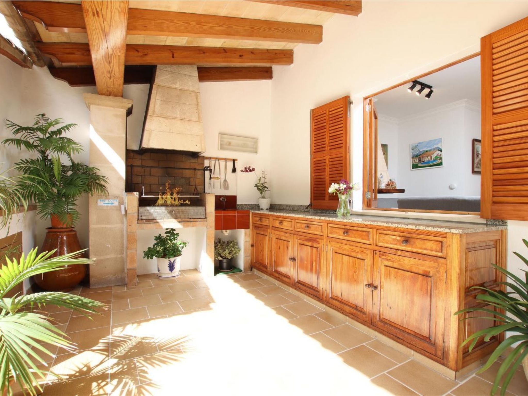 Schöne Villa in Pollensa mit beheiztem Pool-Binnen