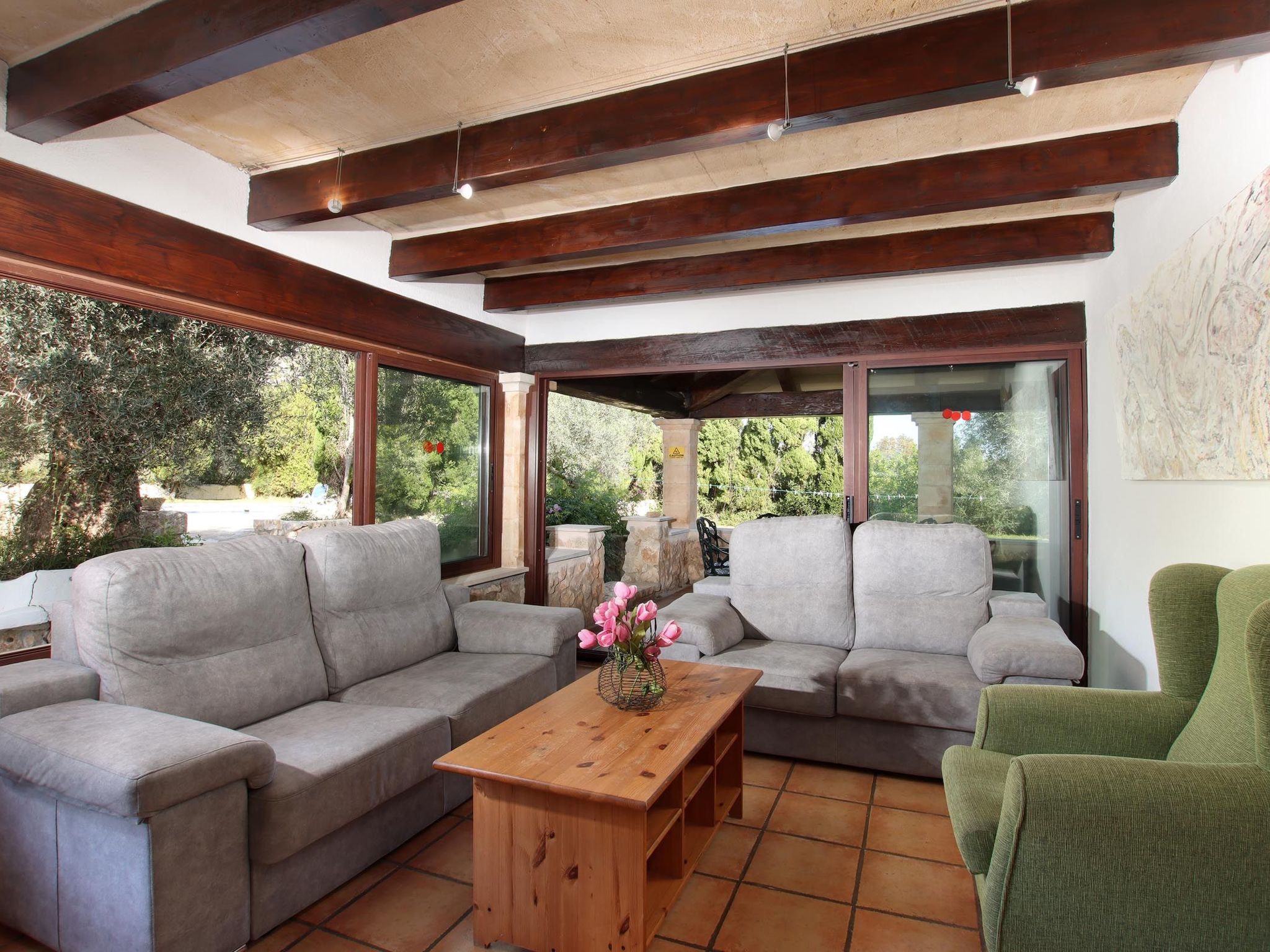 Charmante Villa in der Nähe von Cala San Vicente-Drinnen